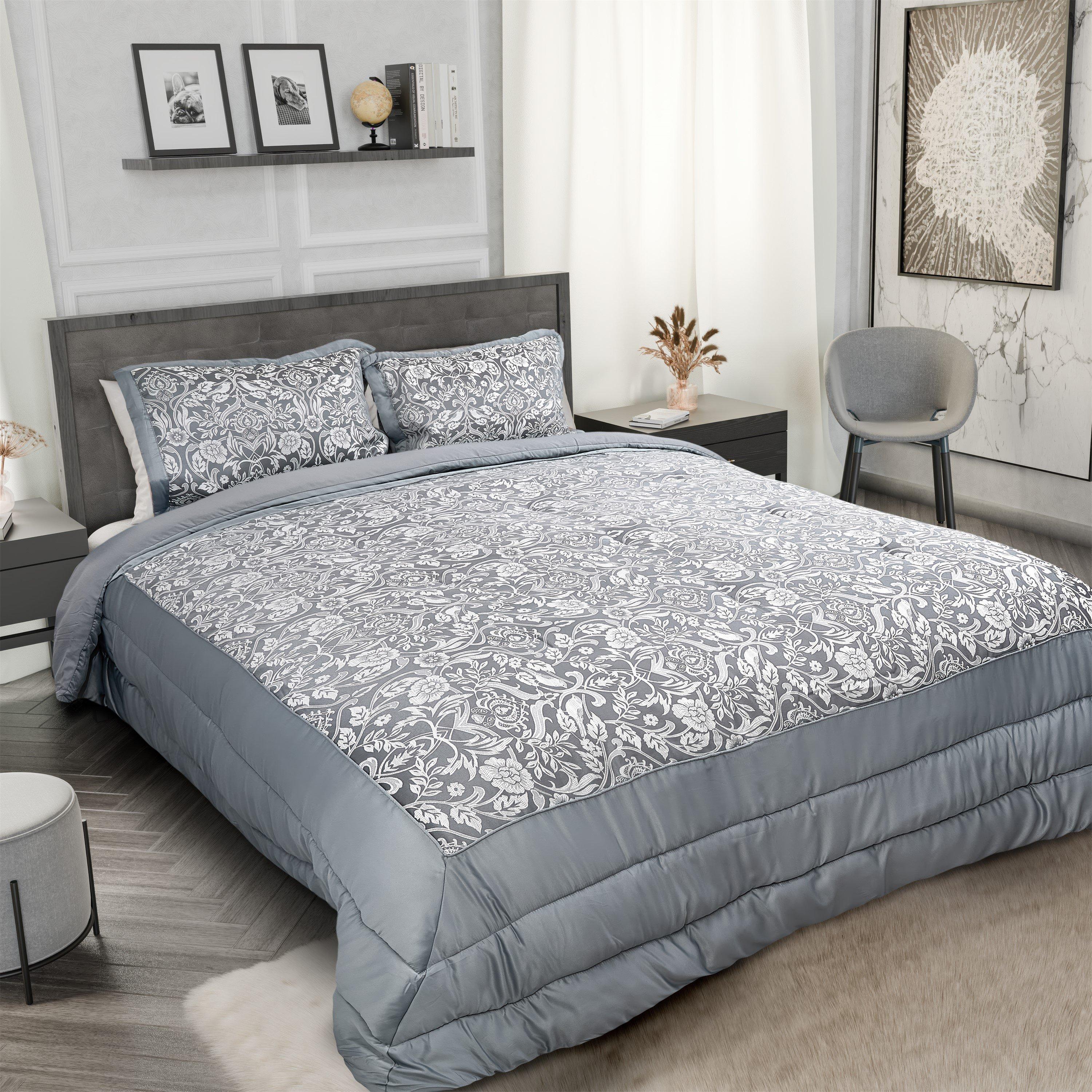 Bedspread Set Jacquard Quilted Eden