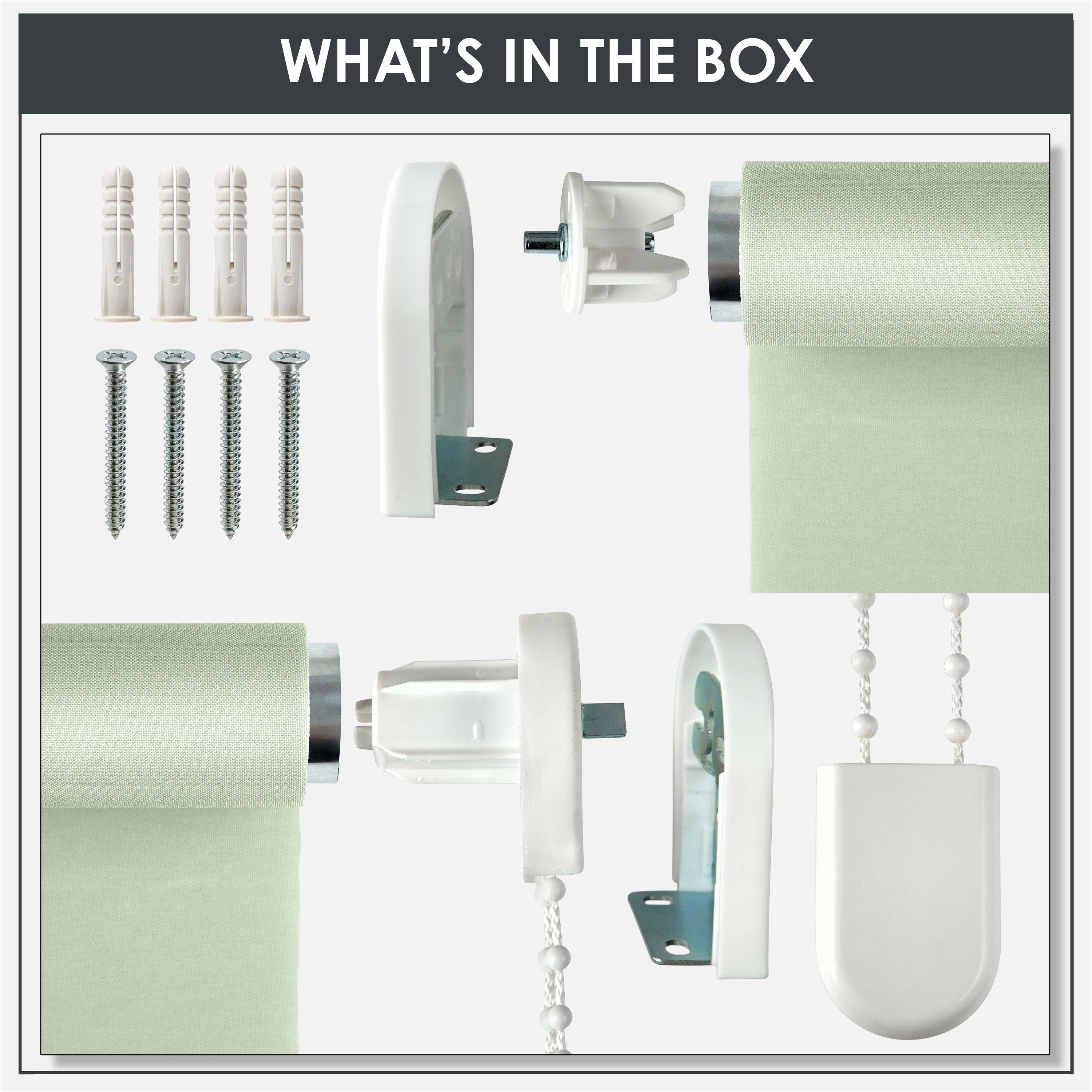 Sage Green - Emma Barclay - Blackout Roller Blind Thermal - 6