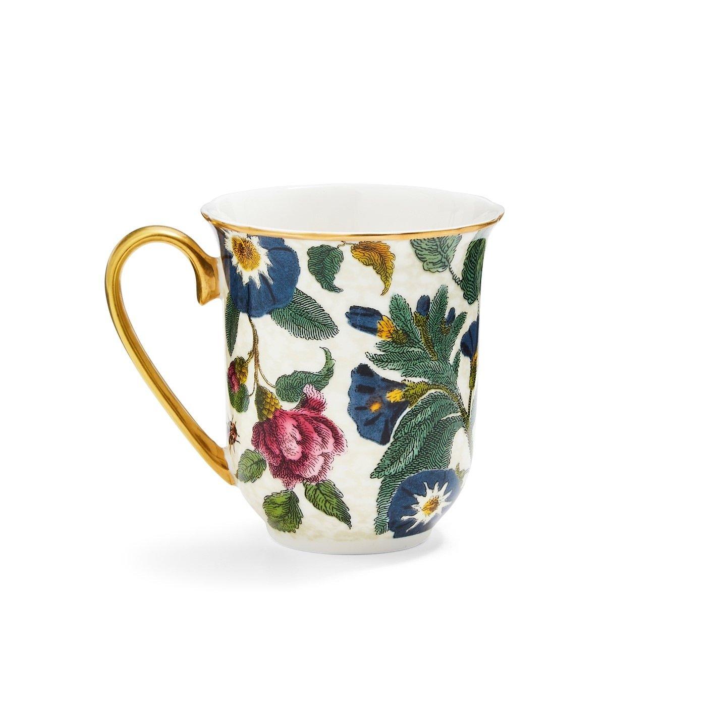 Multi - Spode Creatures of Curiosity - Creatures of Curiosity Cream Floral Mug - 2