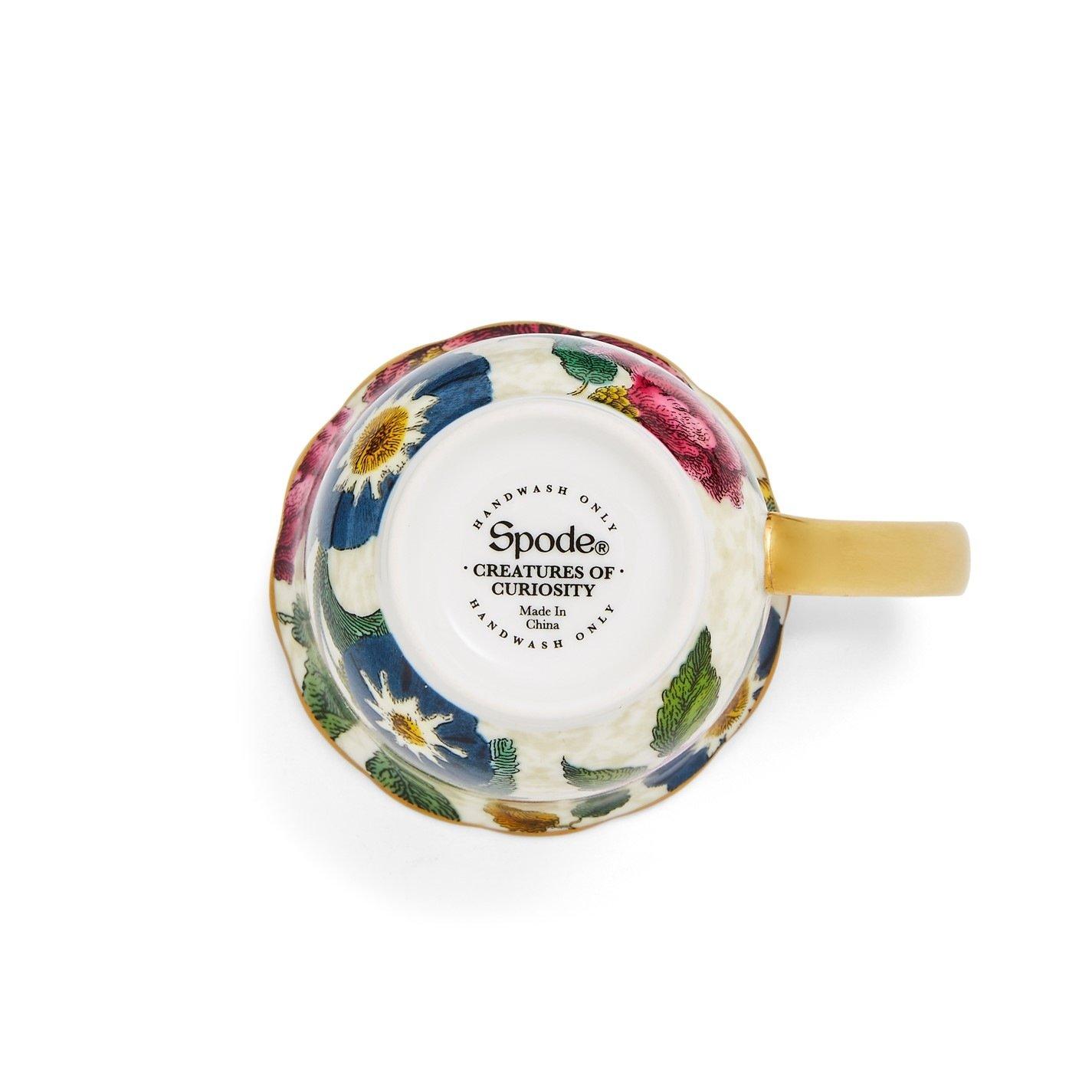 Multi - Spode Creatures of Curiosity - Creatures of Curiosity Cream Floral Mug - 7