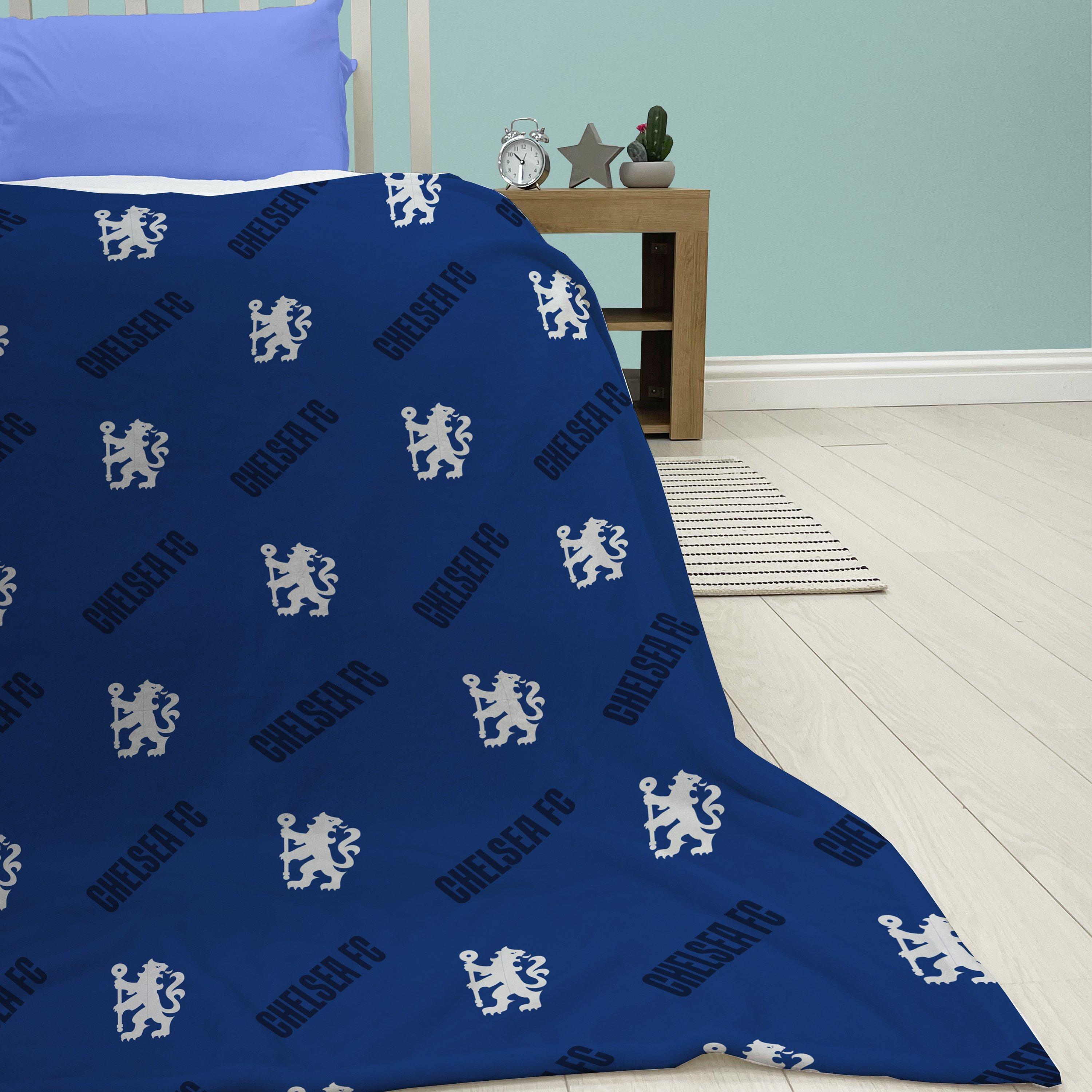 Multi - Team - Chelsea Geometric Fleece Blanket - 1