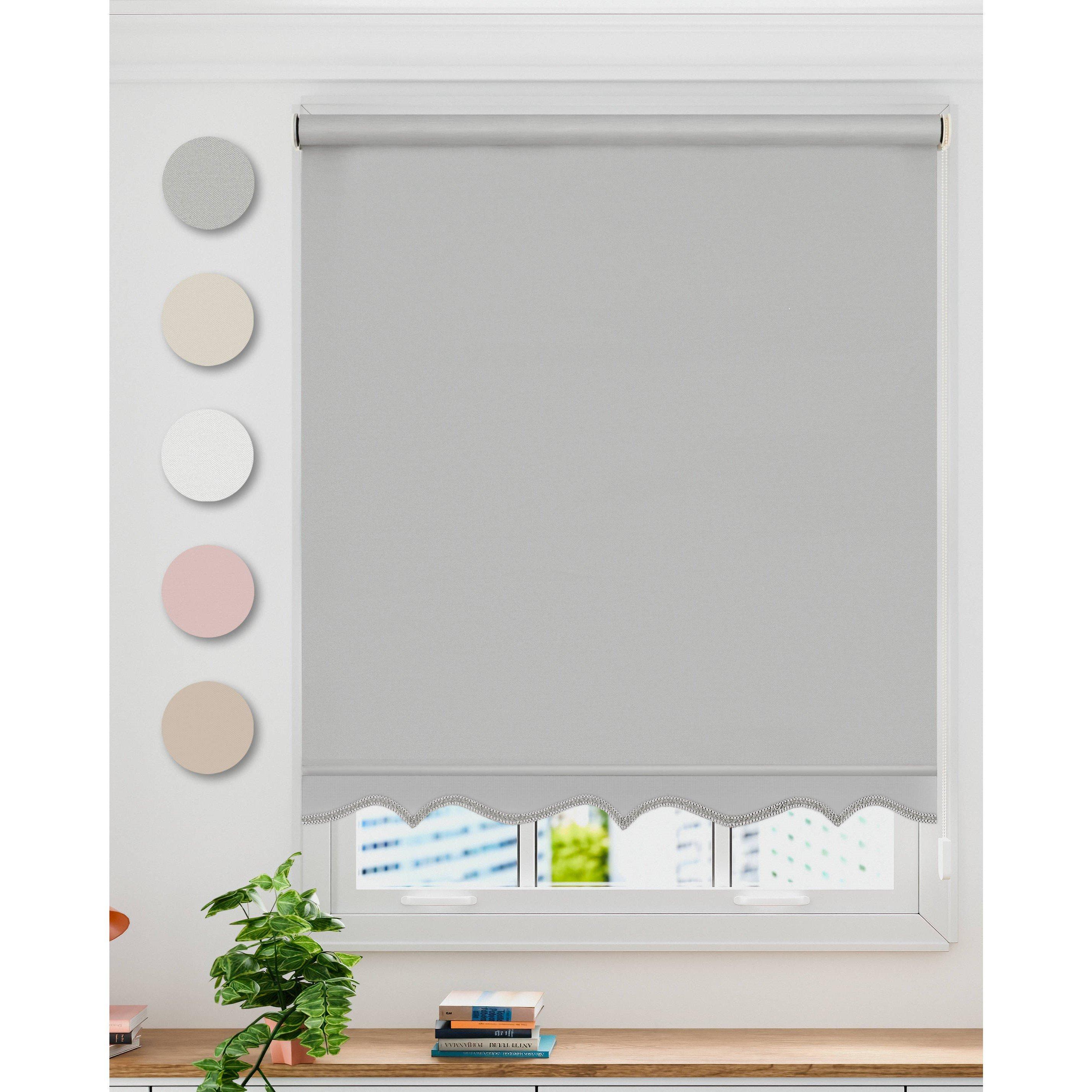 Scalloped Roller Blind