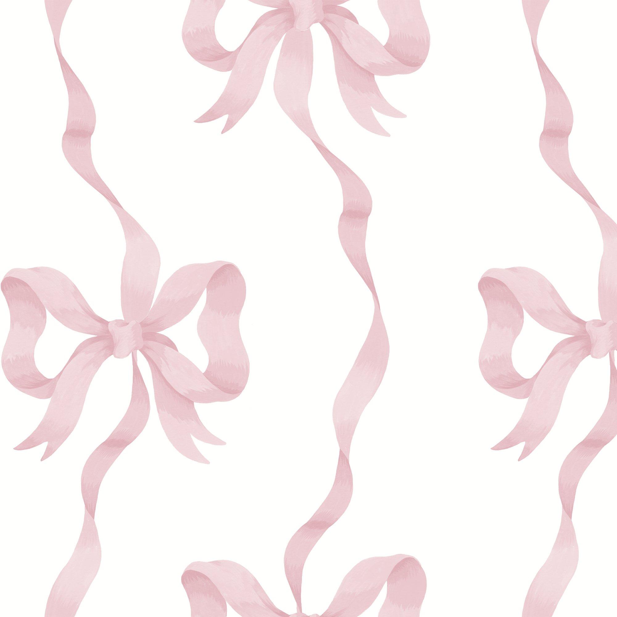 Pink - Cath Kidston - Cath Kidston Ribbon Bow Pink Wallpaper - 1