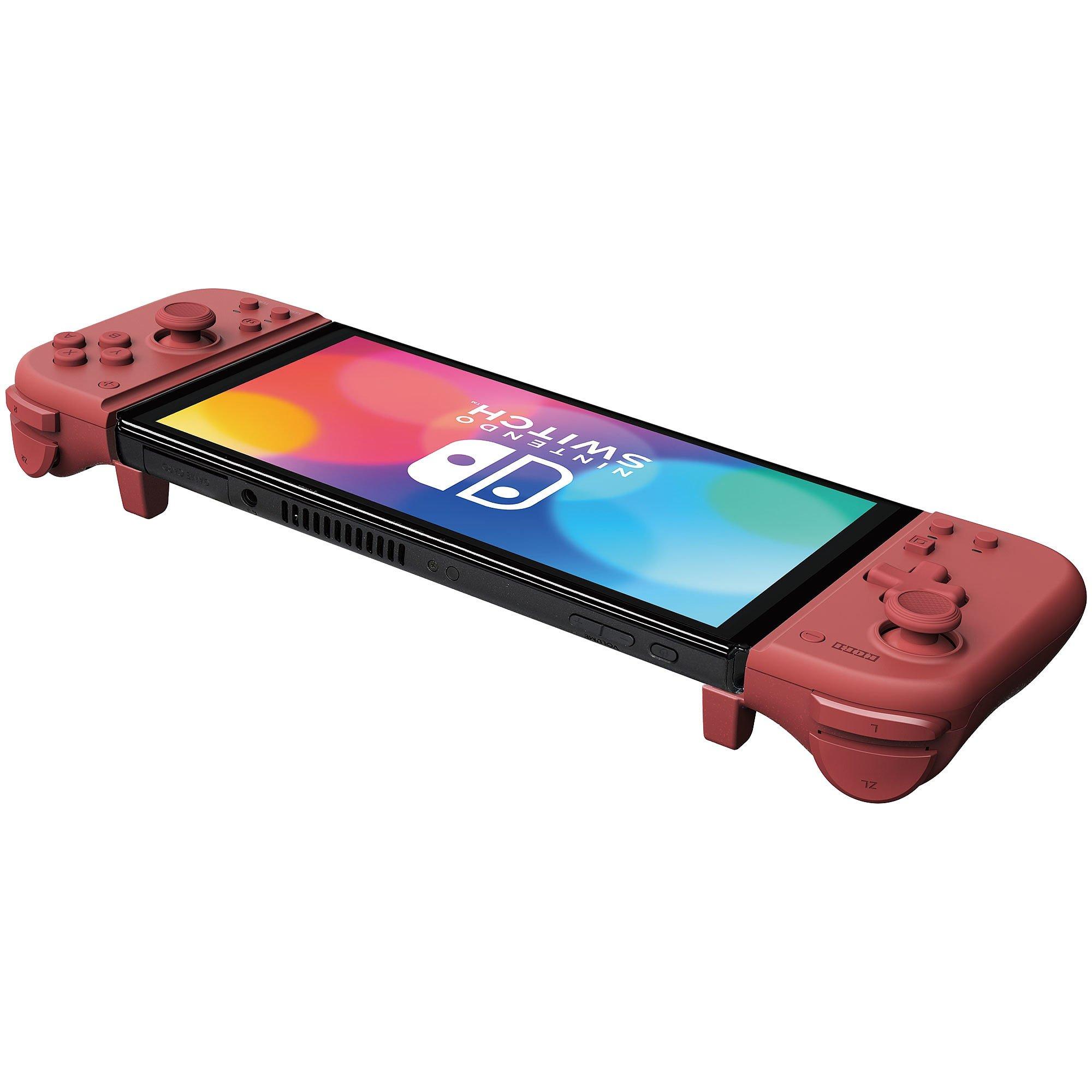 Rot - HORI - Split Pad Compact for Switch - Red - 3