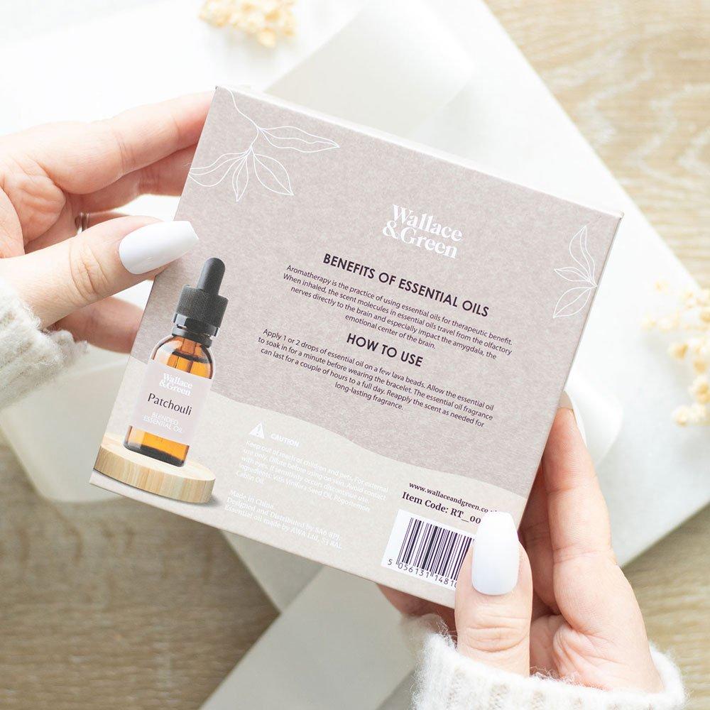 Cream - Something Different - Stress Less Howlite Crystal Essential Oil Bracelet - 4