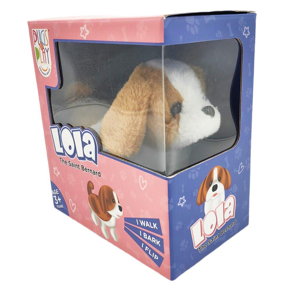 Multi - Pugs at Play - Lola Flipping Dog Interactive Plush Toy - 7