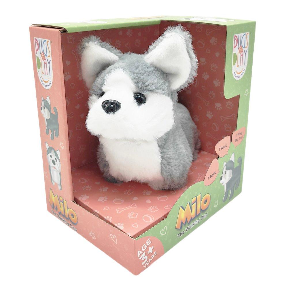 Pugs at Play Milo Interactive Walking Dog Plush Soft Toy - Image 9