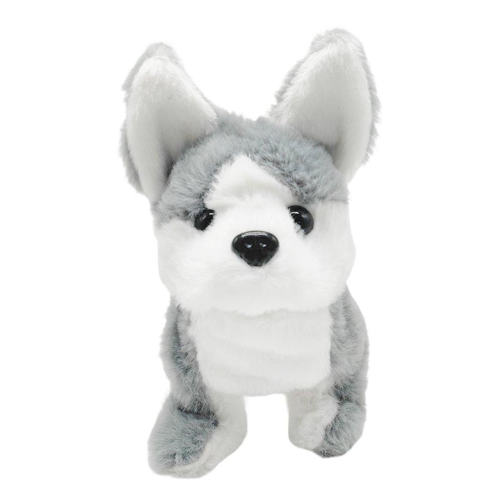 Multi - Pugs at Play - Milo Interactive Walking Dog Plush Toy - 6