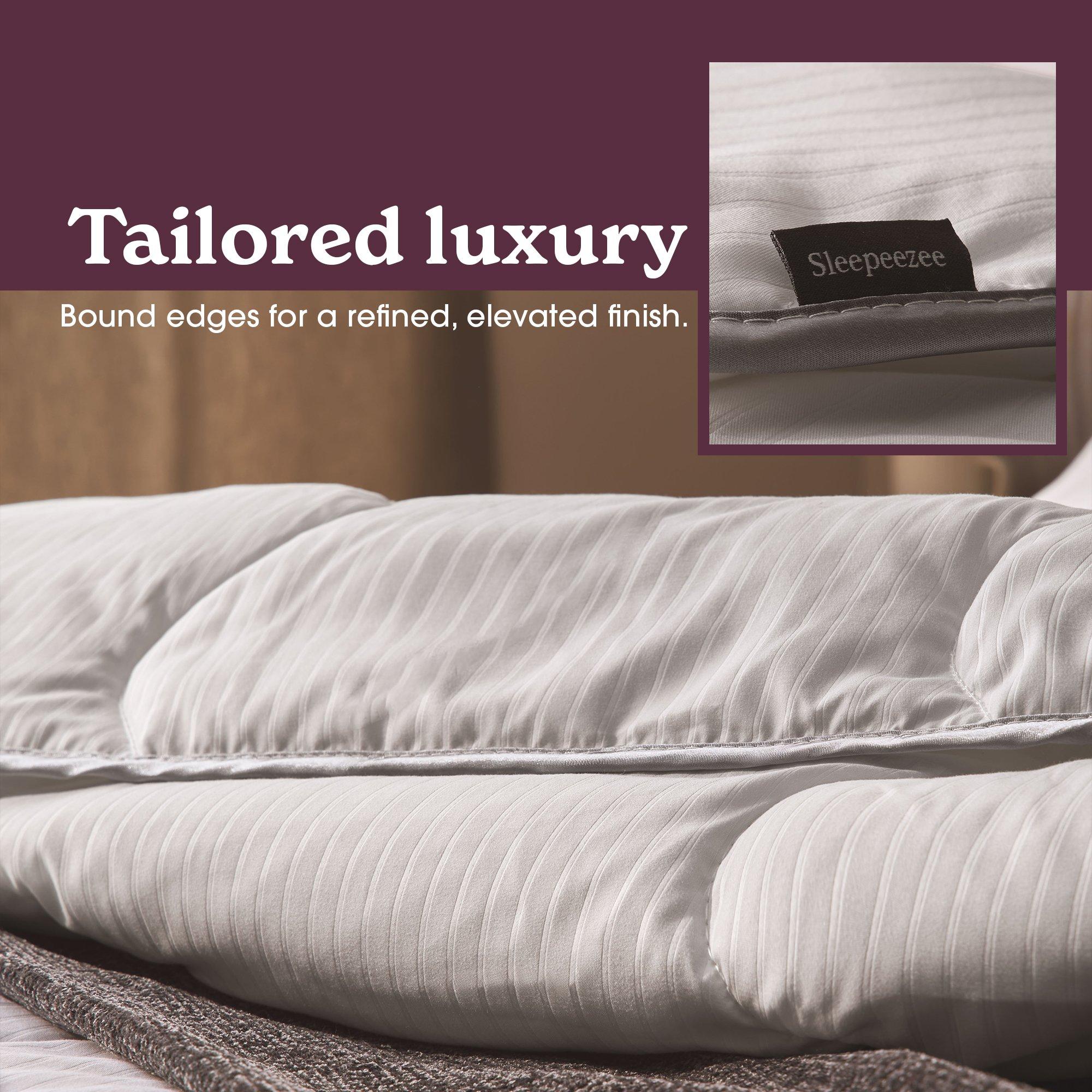 White - Sleepeezee - Hotel Luxe 4.5 Tog Duvet - 6