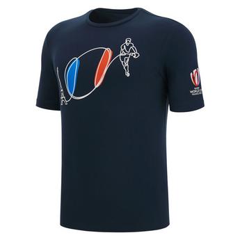 Macron Macron Rugby World Cup Ball T-Shirt Mens 2022/2023 Mens