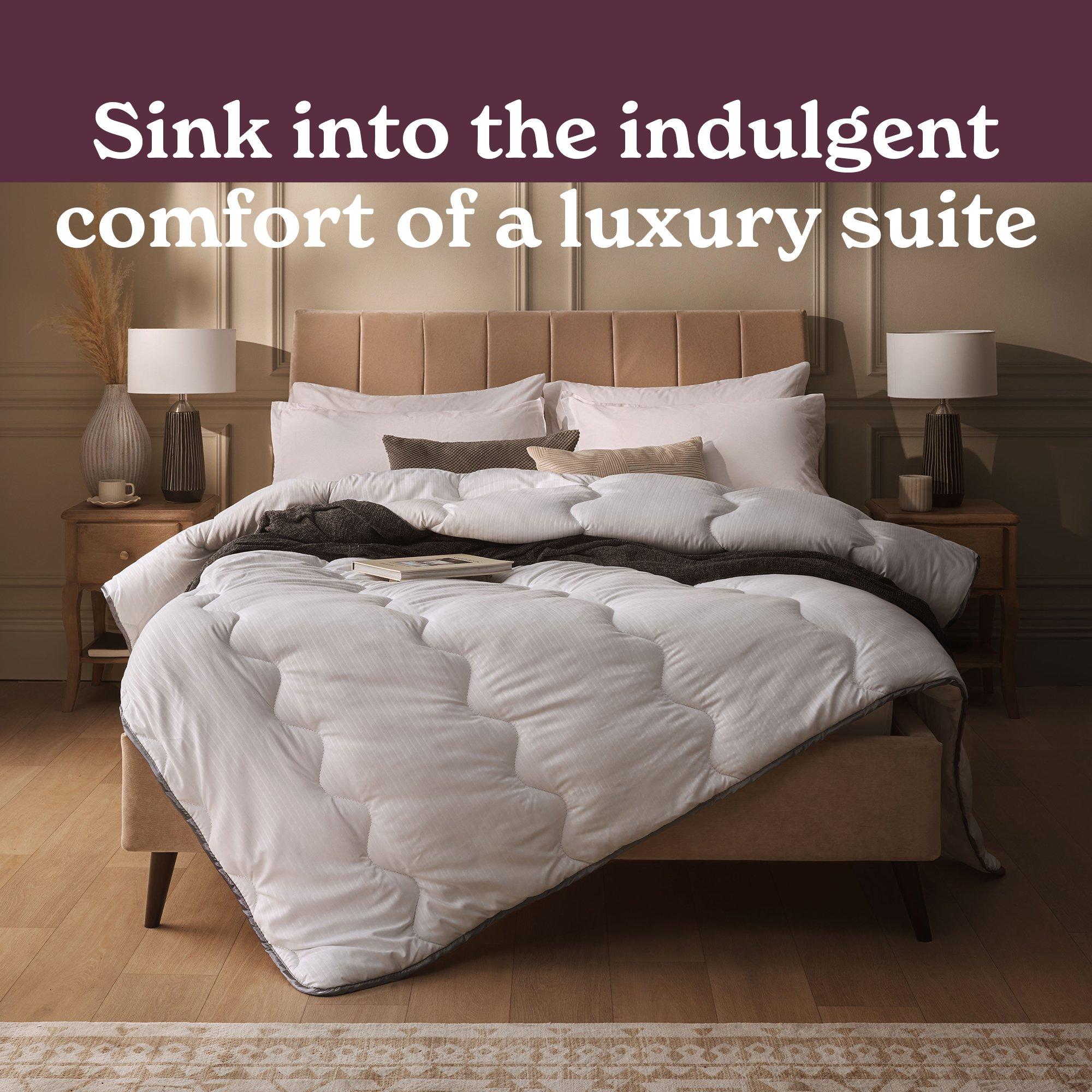 White - Sleepeezee - Hotel Luxe 10.5 Tog Duvet - 2