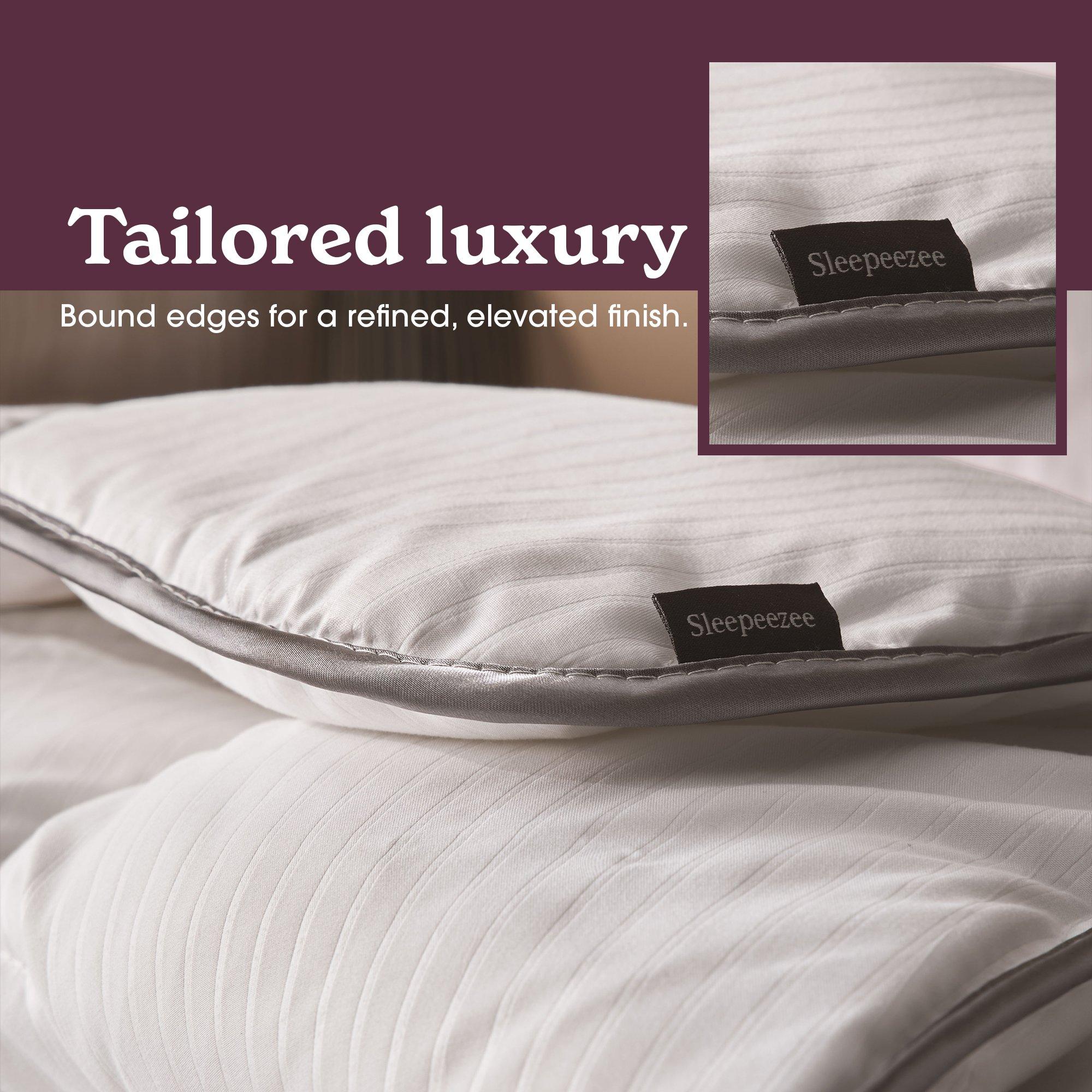 White - Sleepeezee - Hotel Luxe 10.5 Tog Duvet - 5