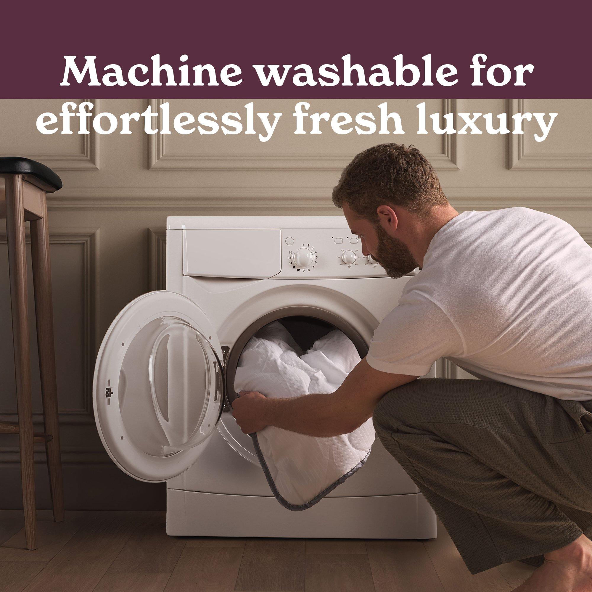 White - Sleepeezee - Hotel Luxe 10.5 Tog Duvet - 8