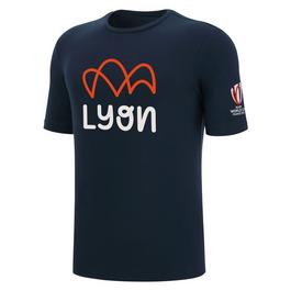 Macron Macron Rugby World Cup Lyon T-Shirt 2022/2023 Mens
