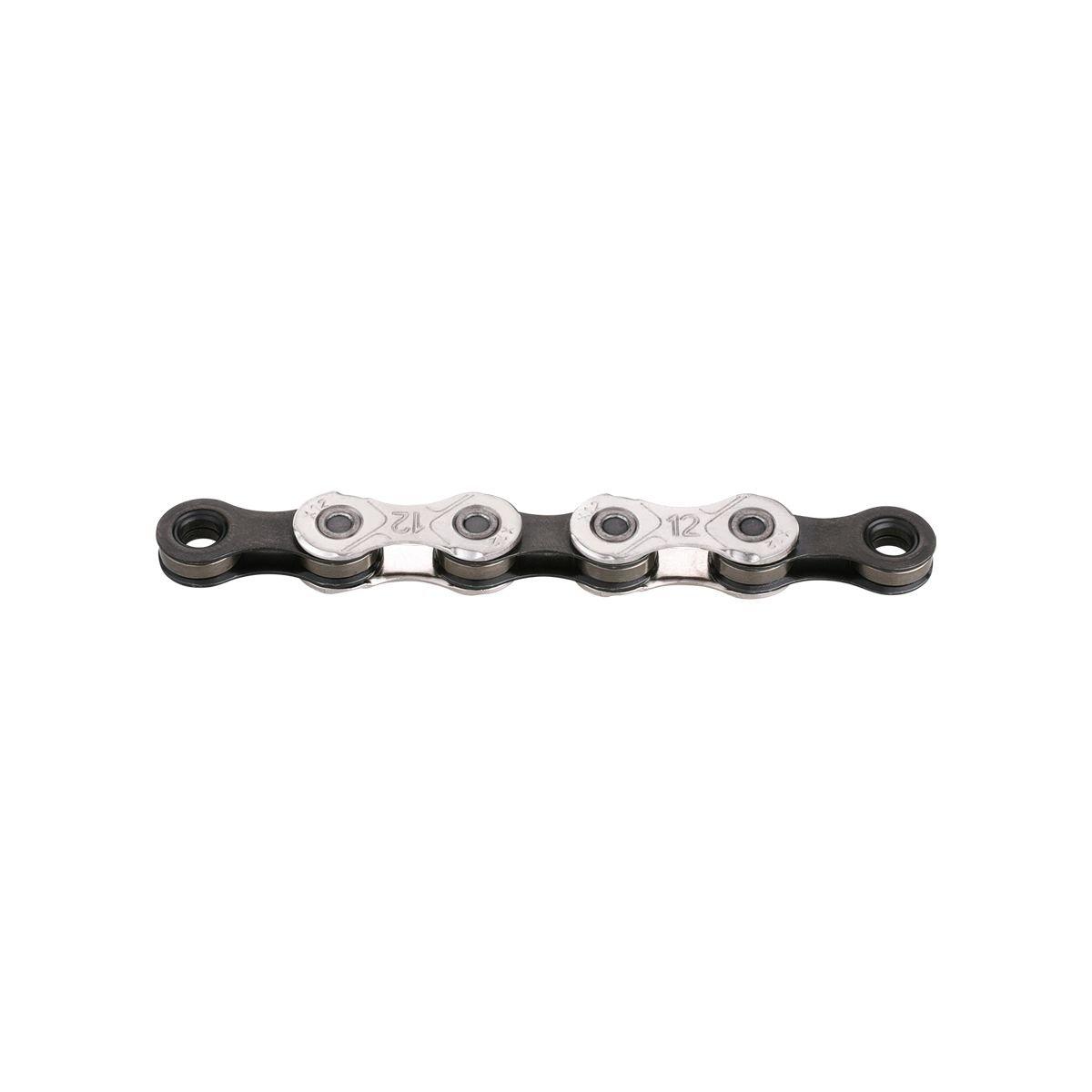 Silver/Black - KMC - X12 Chain 126L