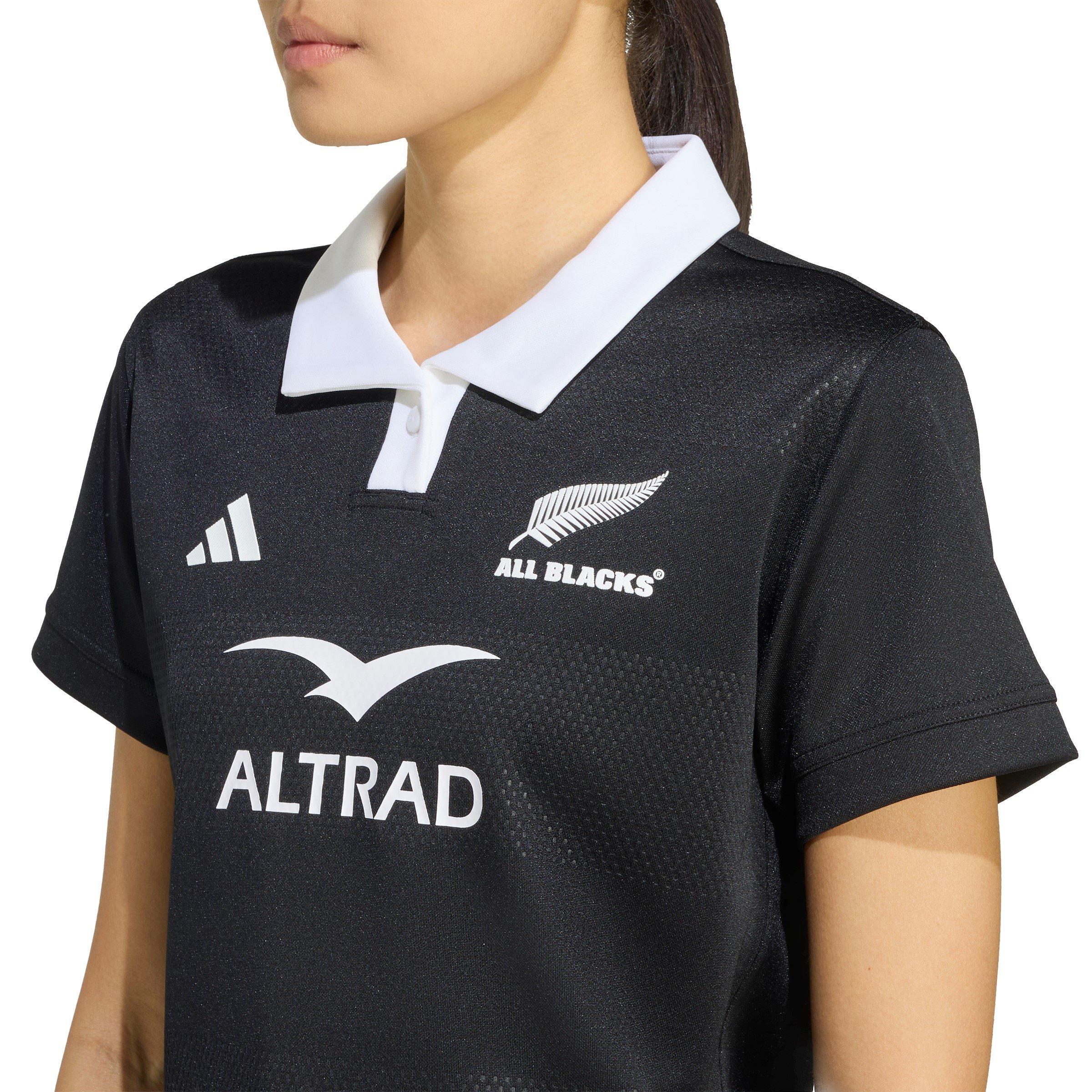 Black - adidas - All Blacks Home Jersey Womens - 5