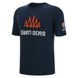 Macron Macron Rugby World Cup Saint Denis T-Shirt 2022/2023 Mens