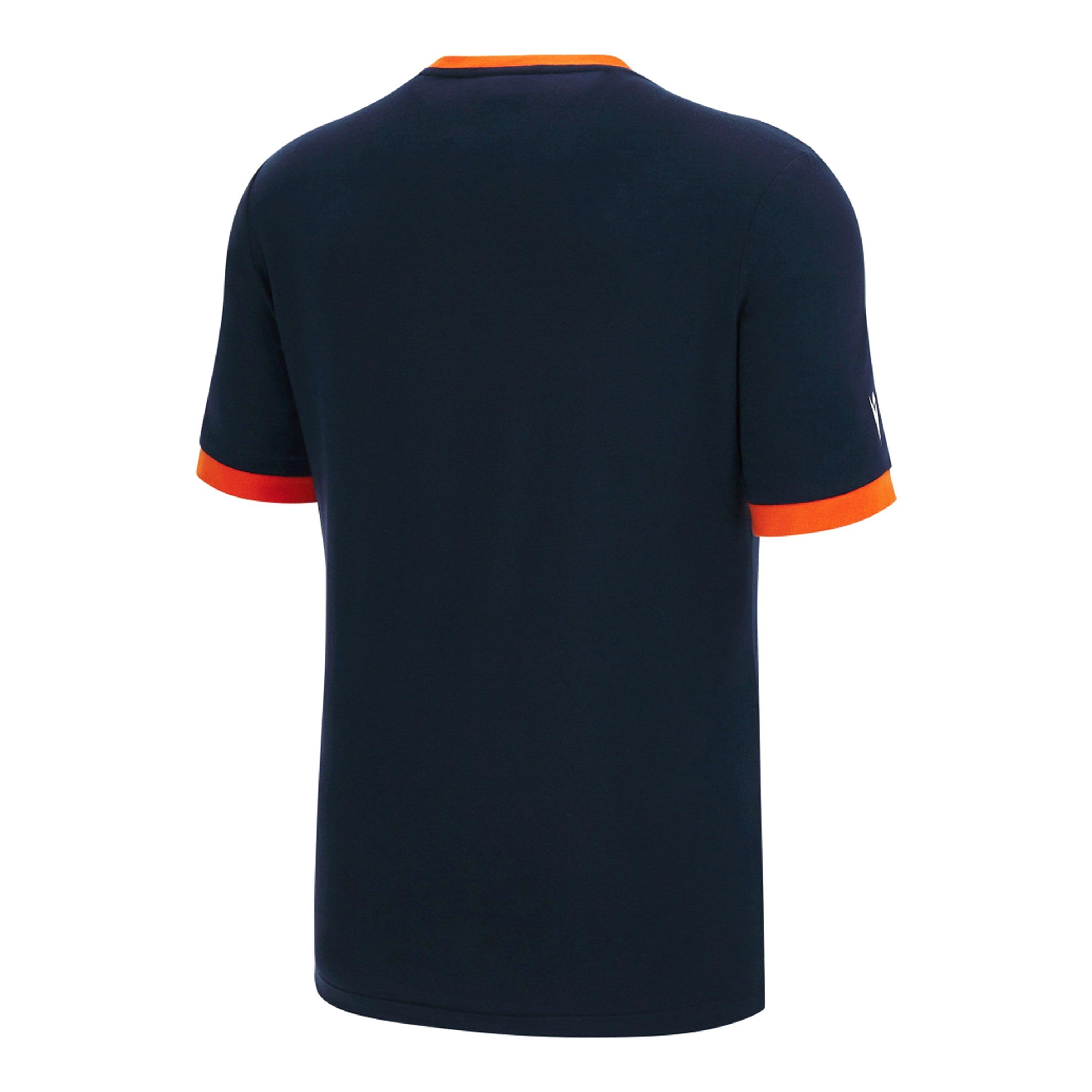 Marineblauw - Macron - Rugby World Cup France Replica Short-Sleeve T-Shirt - 2