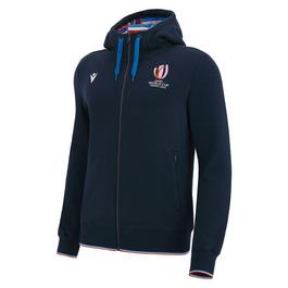 Macron Rugby World Cup Full Zip Hoodie 2022/2023 Mens