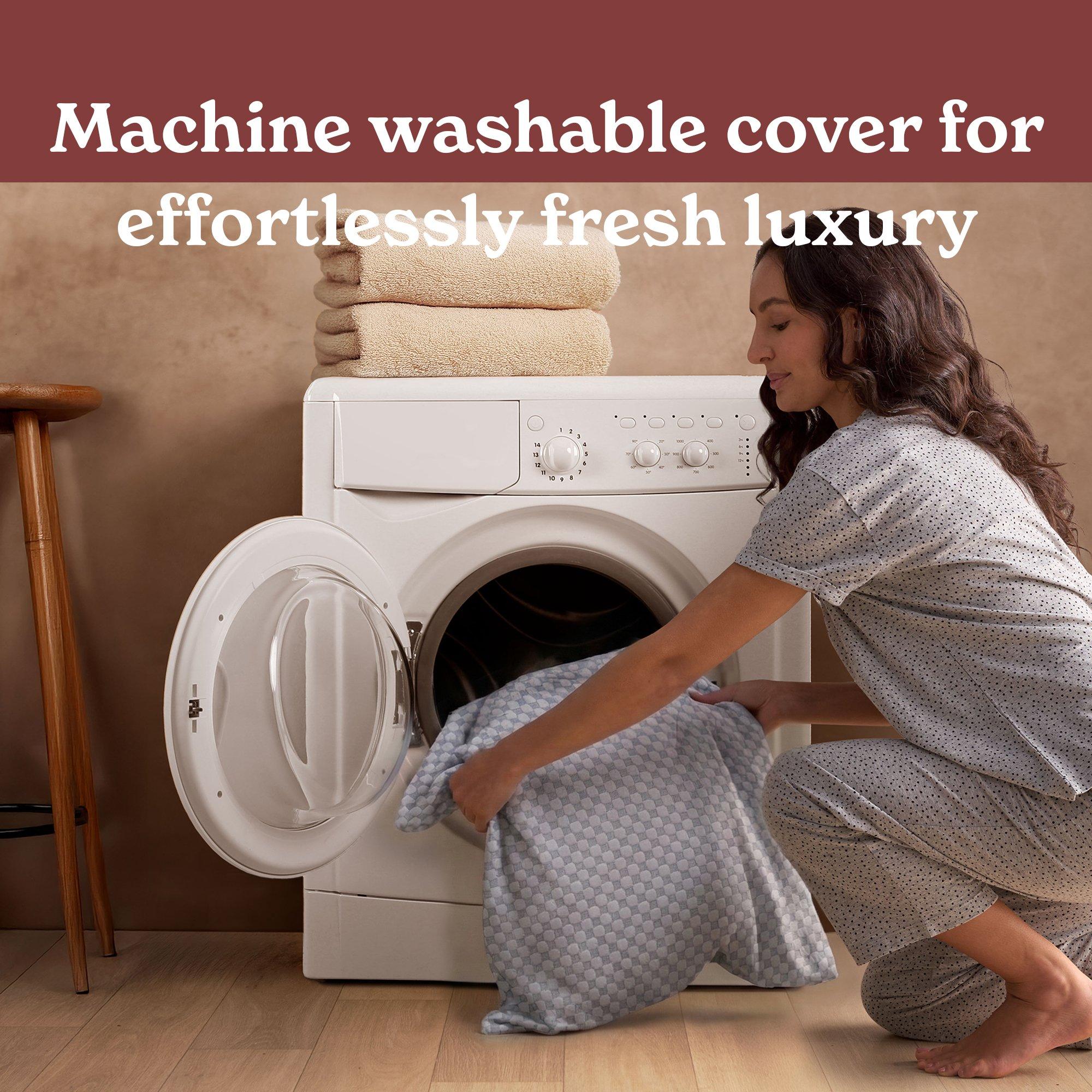 White - Sleepeezee - All Seasons Memory Foam Pillow - 7