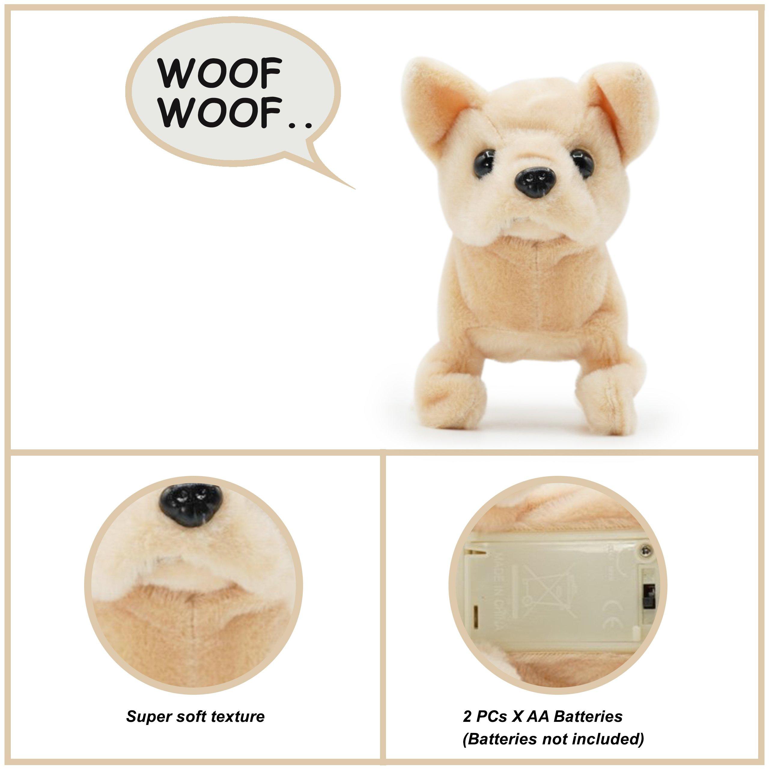 Multi - Pugs at Play - Chili Interactive Walking Dog Plush Toy - 4