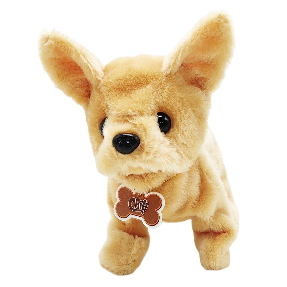 Multi - Pugs at Play - Chili Interactive Walking Dog Plush Toy - 6