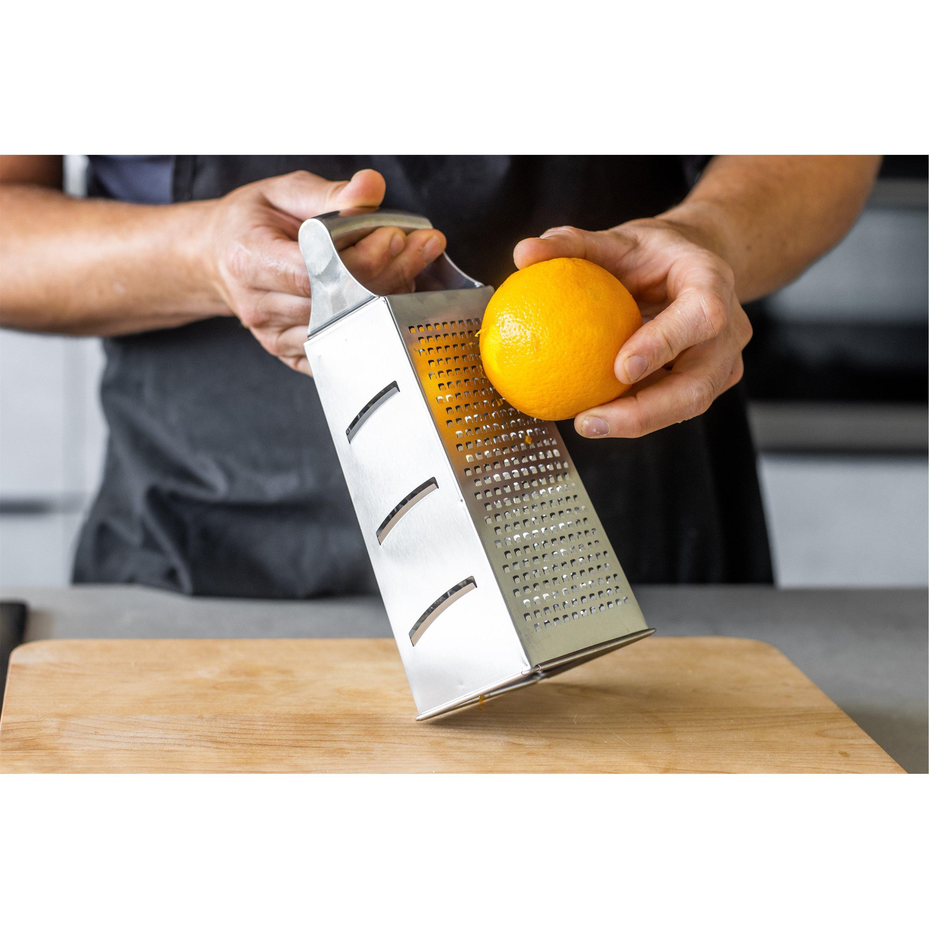 Silver - MasterClass - MasterClass Etched Stainless Steel Box Grater - 2