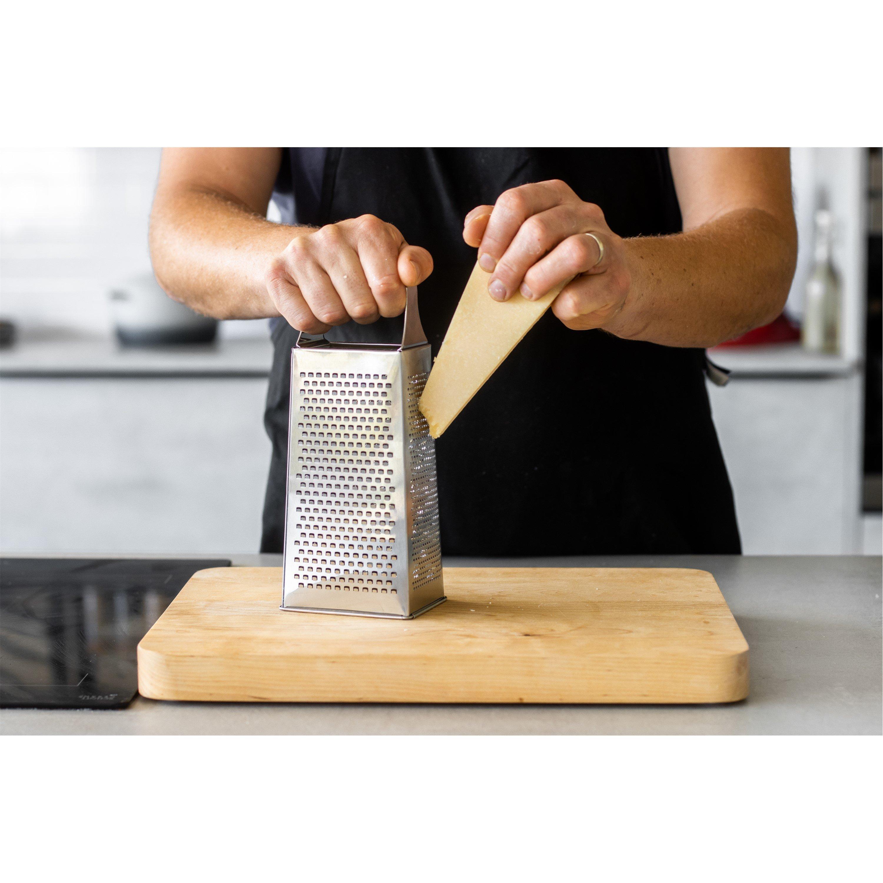 Silver - MasterClass - MasterClass Etched Stainless Steel Box Grater - 4