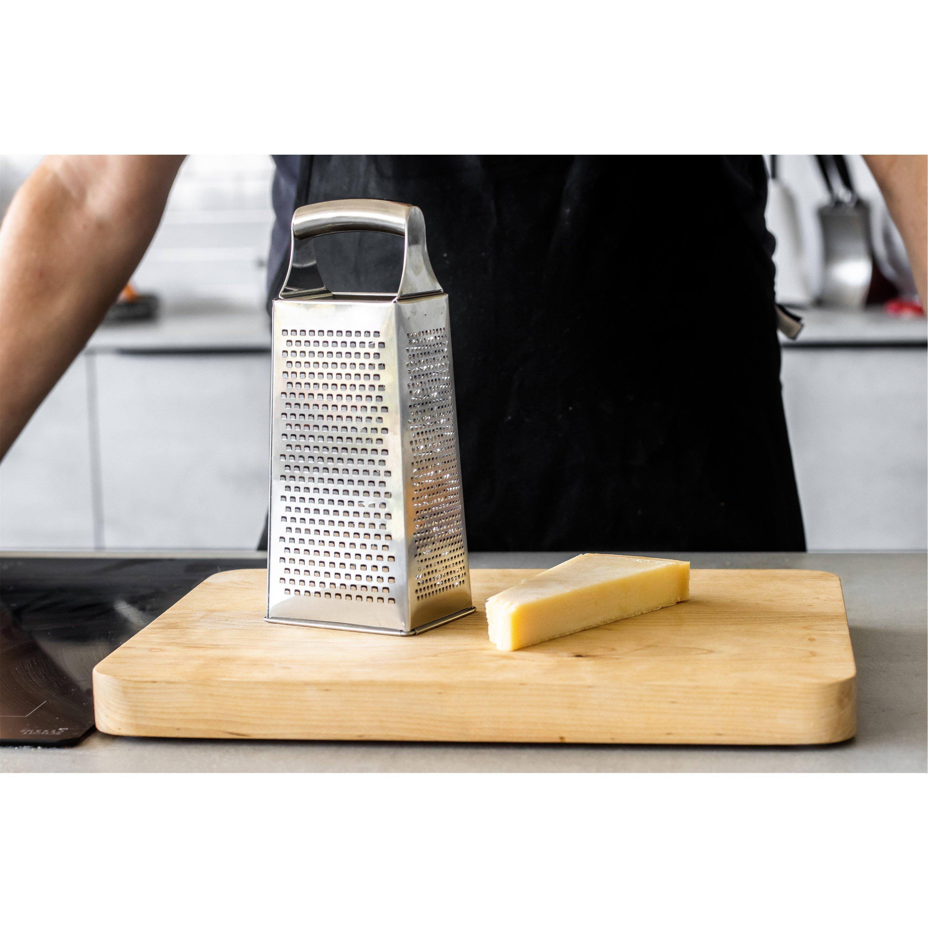 Silver - MasterClass - MasterClass Etched Stainless Steel Box Grater - 5