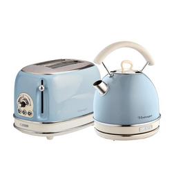 Ariete ARPK12 VINTAGE DOME KETTLE & 2SL TOASTER PK