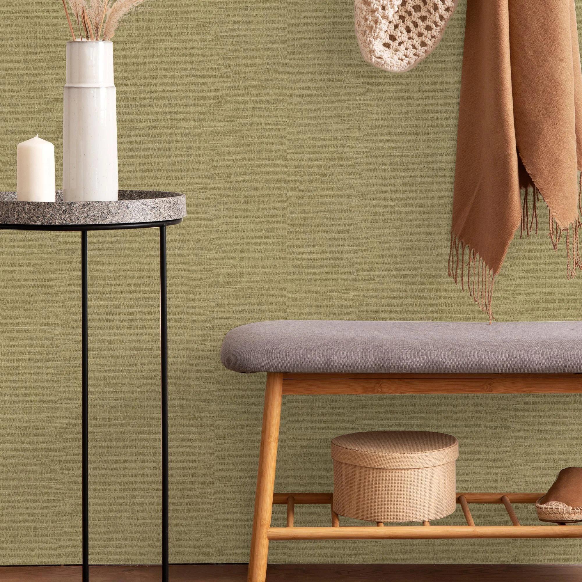 Golden - Boutique - Boutique Loom Texture Golden Wallpaper - 1