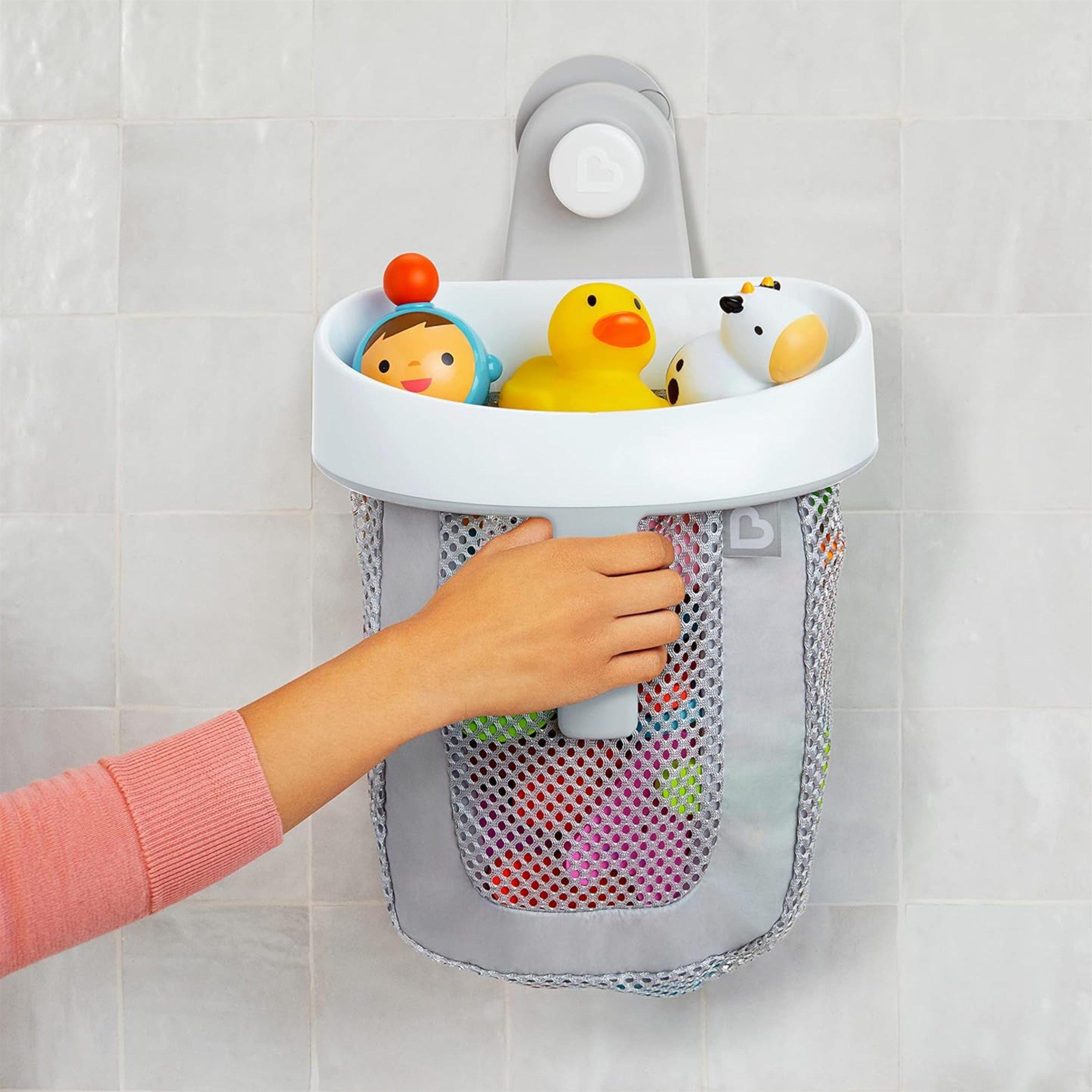 Grey - Munchkin - Super Scoop Bath Organiser - 4