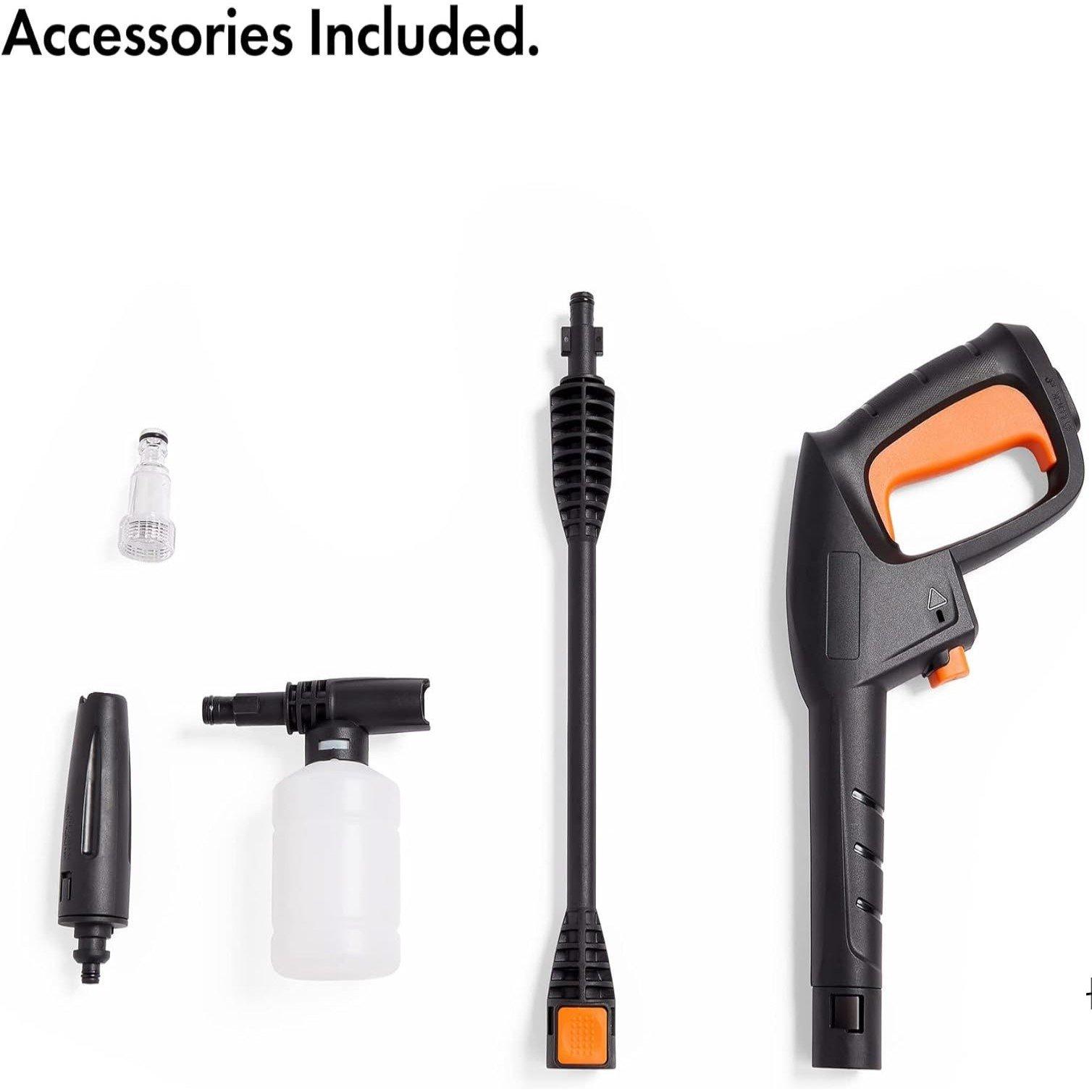 Grey - VonHaus - VonHaus - 1600W Pressure Washer - 3500263 - 8