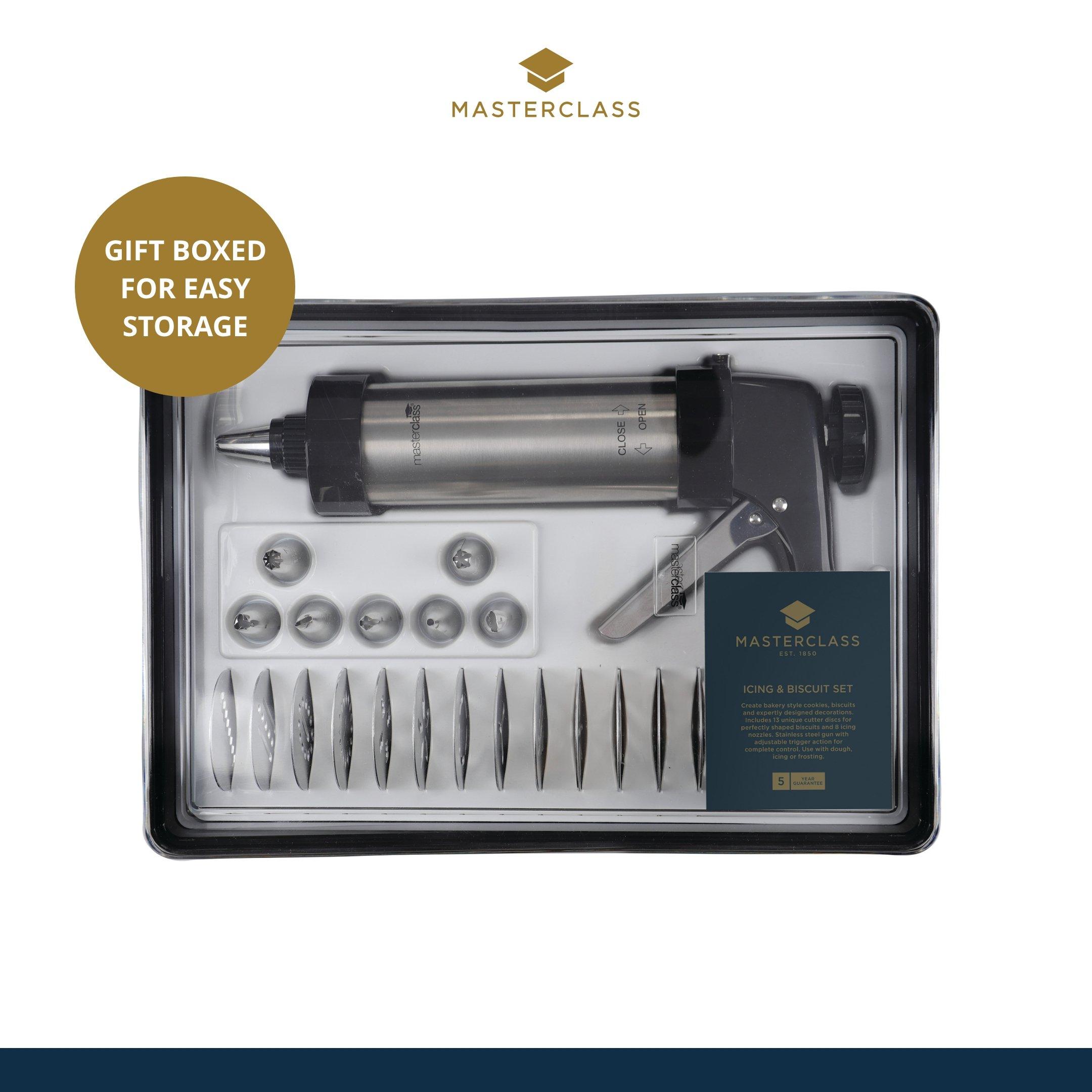 Silver - MasterClass - Biscuit and Icing Set - 5