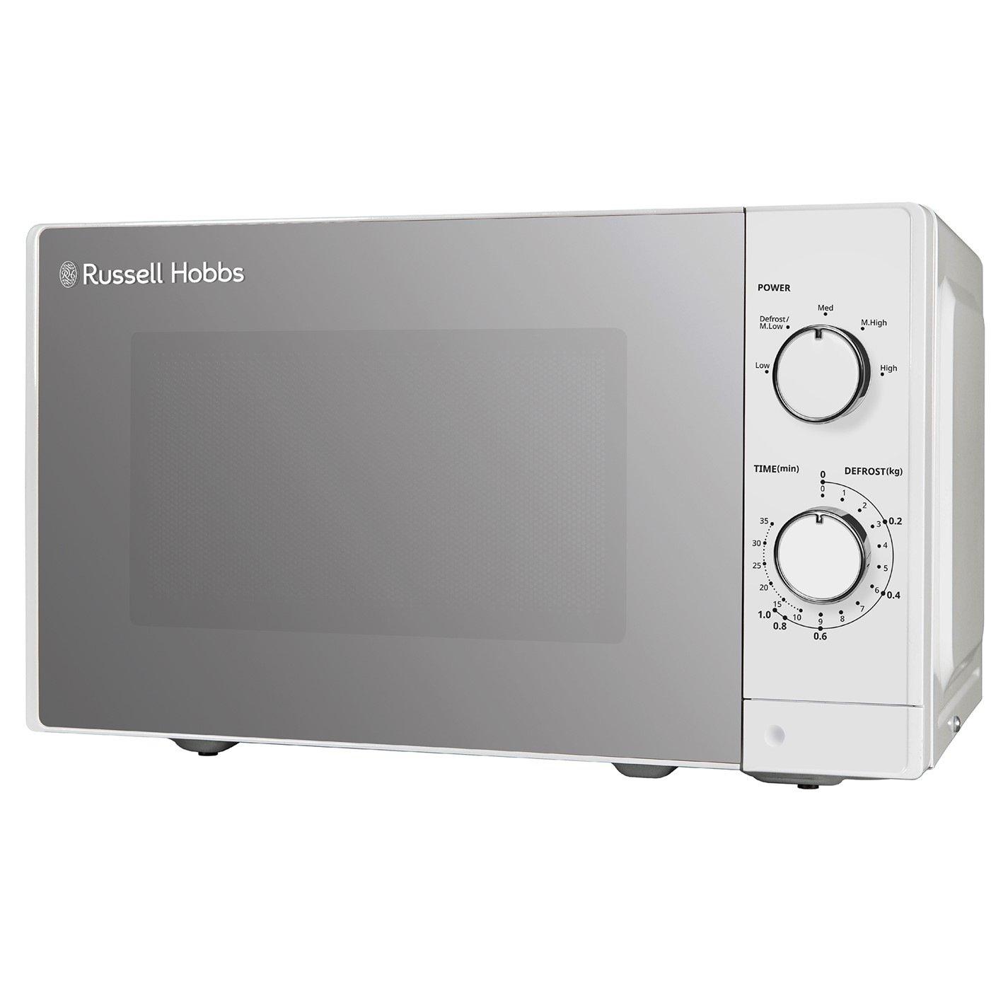 White - Russell Hobbs - RHM2027 Compact Microwave - 9