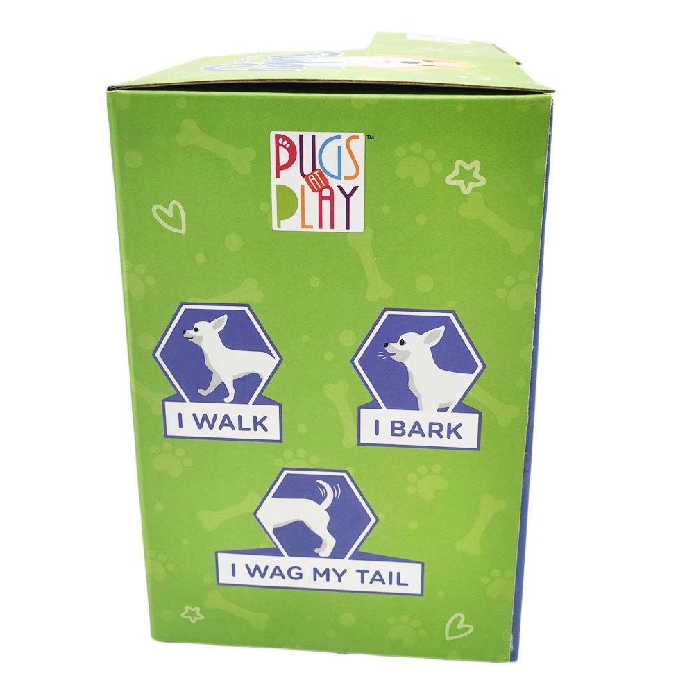 Multi - Pugs at Play - Buddy Interactive Walking Dog Plush Toy - 12