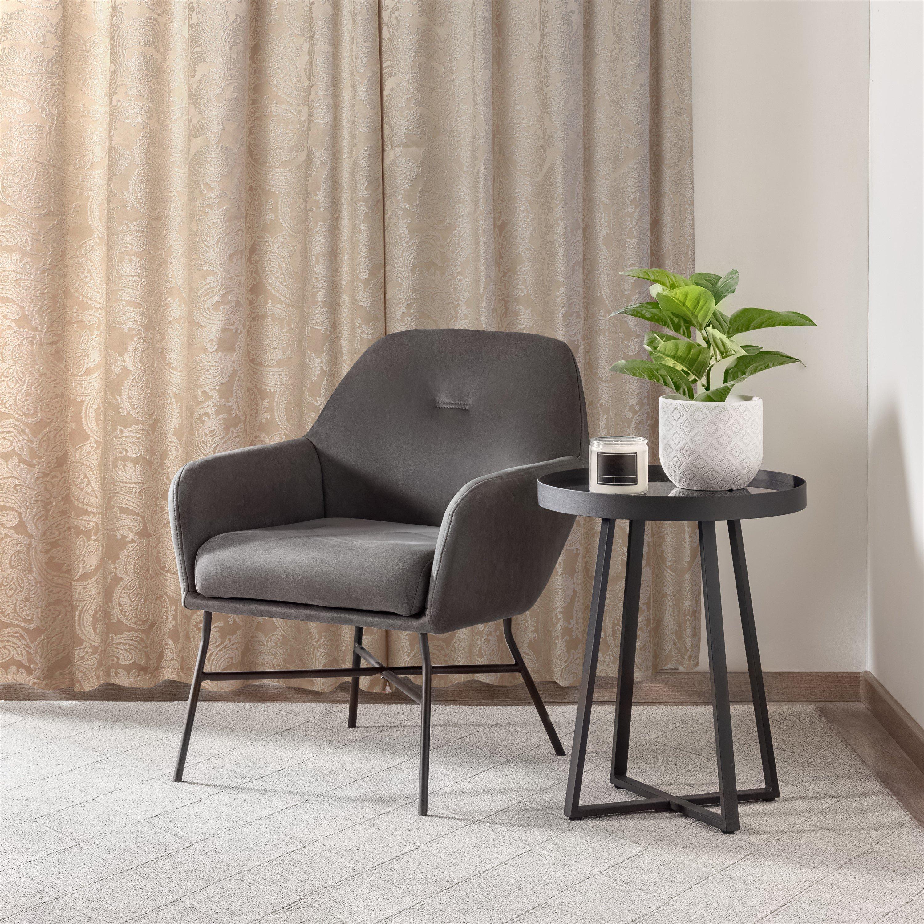 Cream - Emma Barclay - Jacquard Pencil Pleat Curtains Duchess - 3