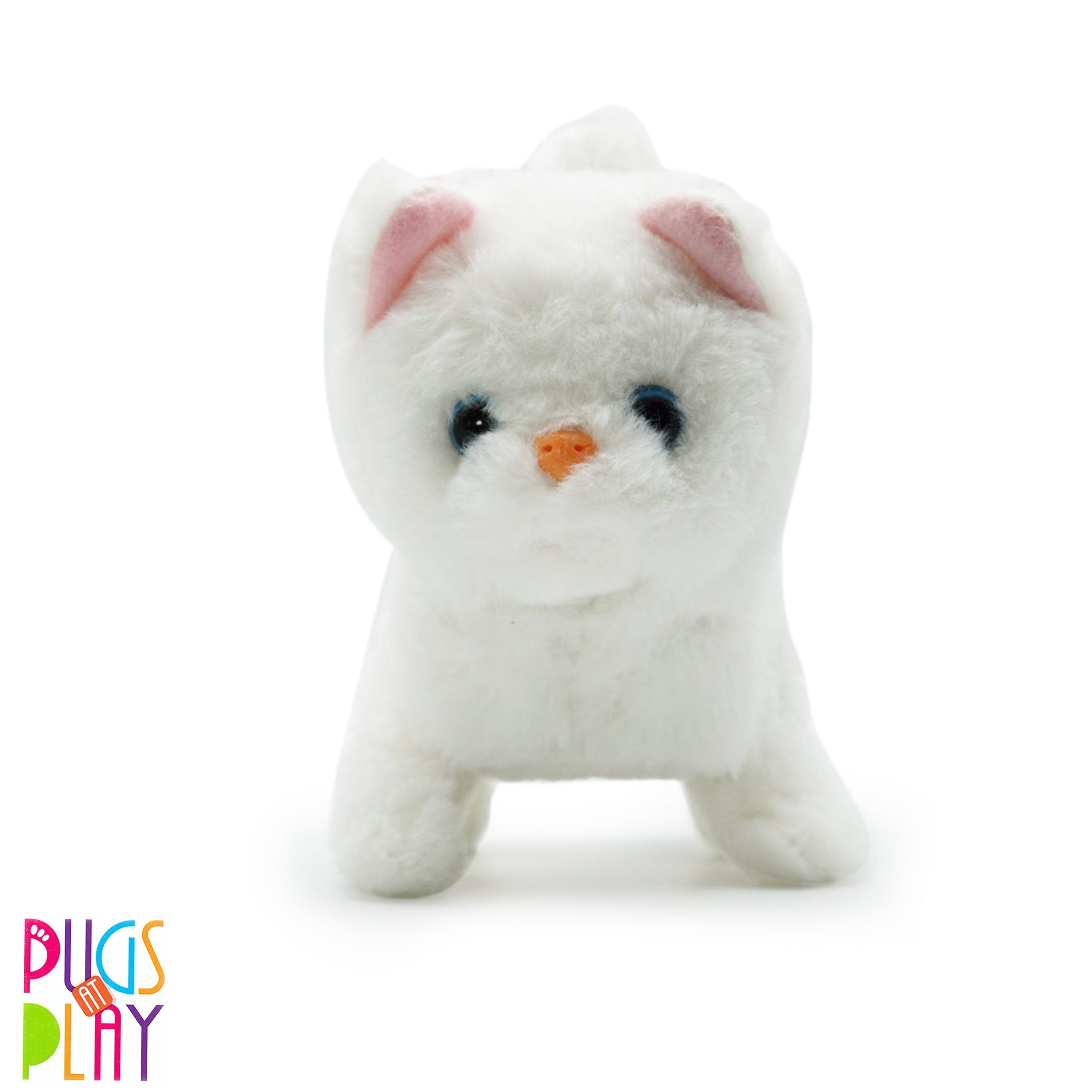 Pugs At Play   Casper Interactive Walking Cat Plush Toy