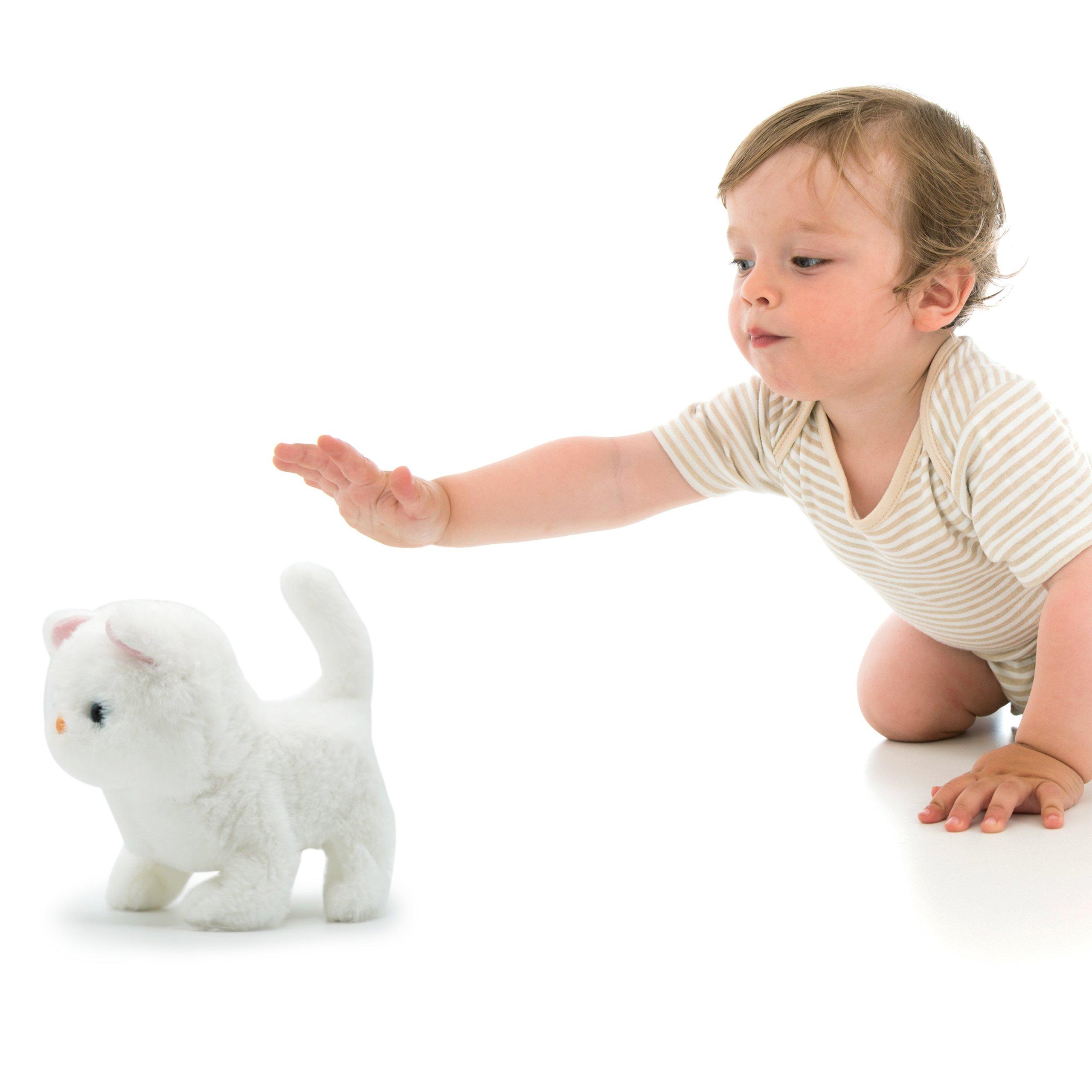 Multi - Pugs at Play - Casper Interactive Walking Cat Plush Toy - 3