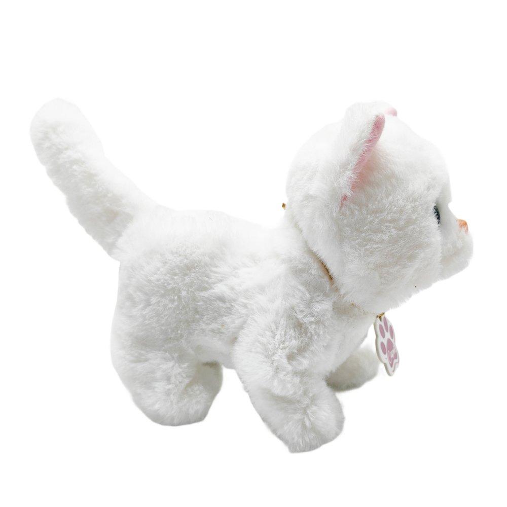 Multi - Pugs at Play - Casper Interactive Walking Cat Plush Toy - 7