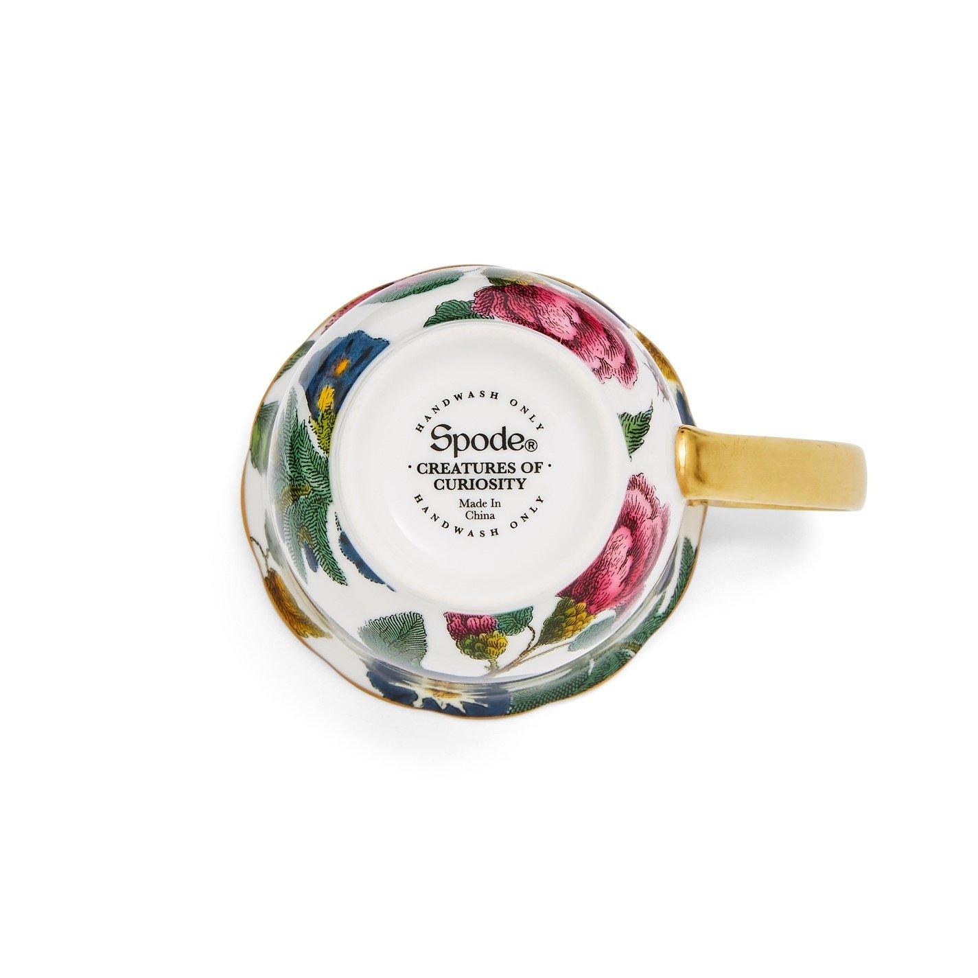 Multi - Spode Creatures of Curiosity - Creatures of Curiosity White Floral Mug - 5
