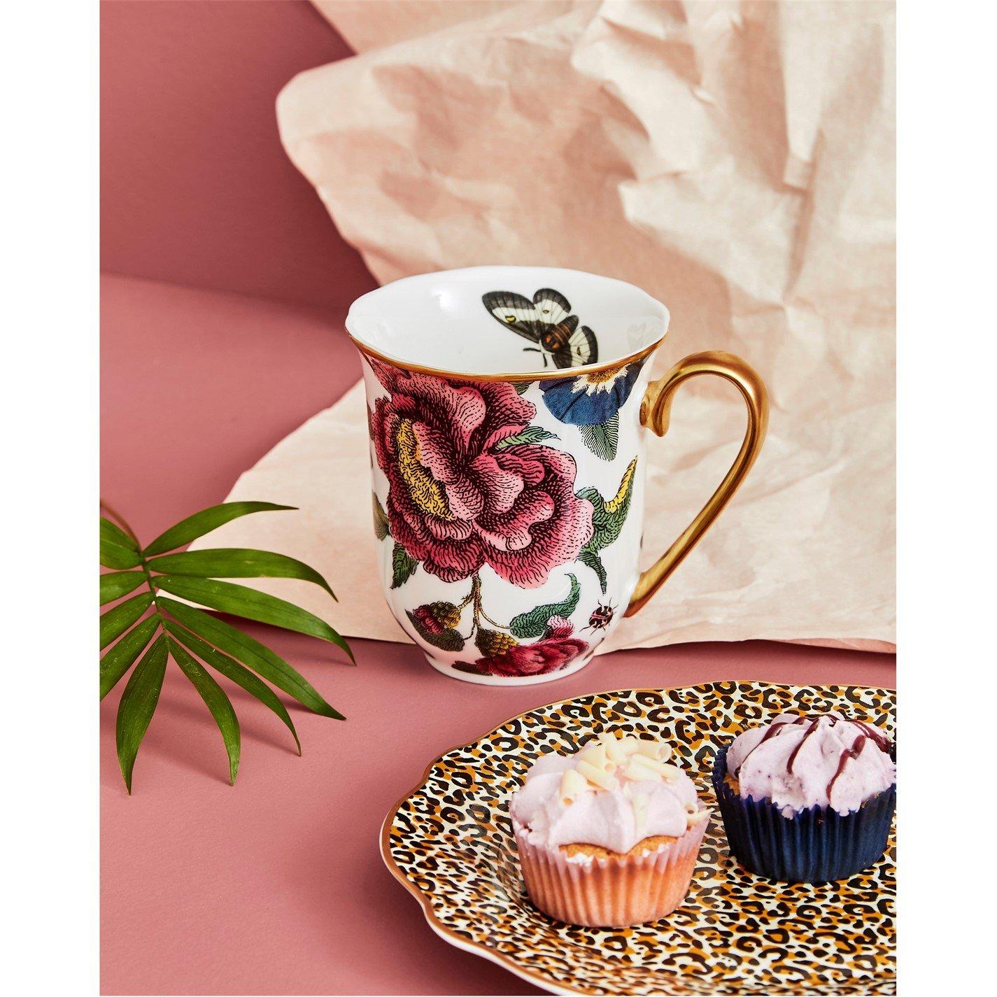 Multi - Spode Creatures of Curiosity - Creatures of Curiosity White Floral Mug - 7