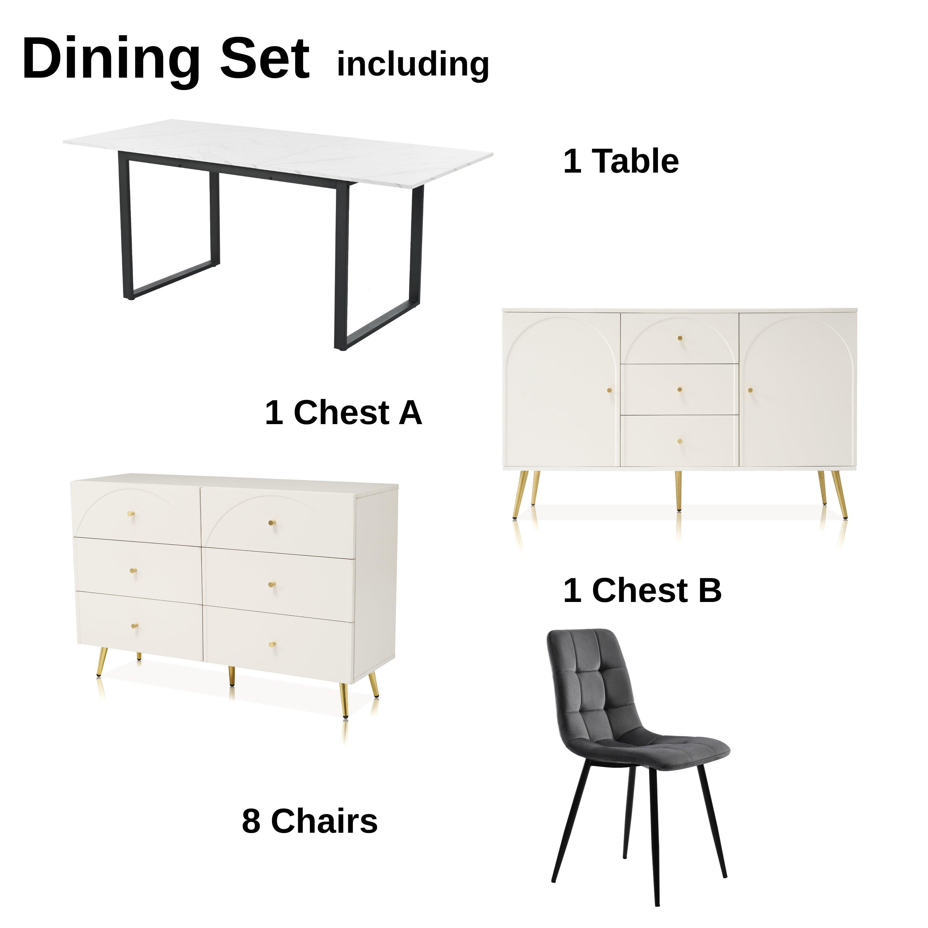 Multi - Urban Meuble - Modern Nordic Dining Set - 2