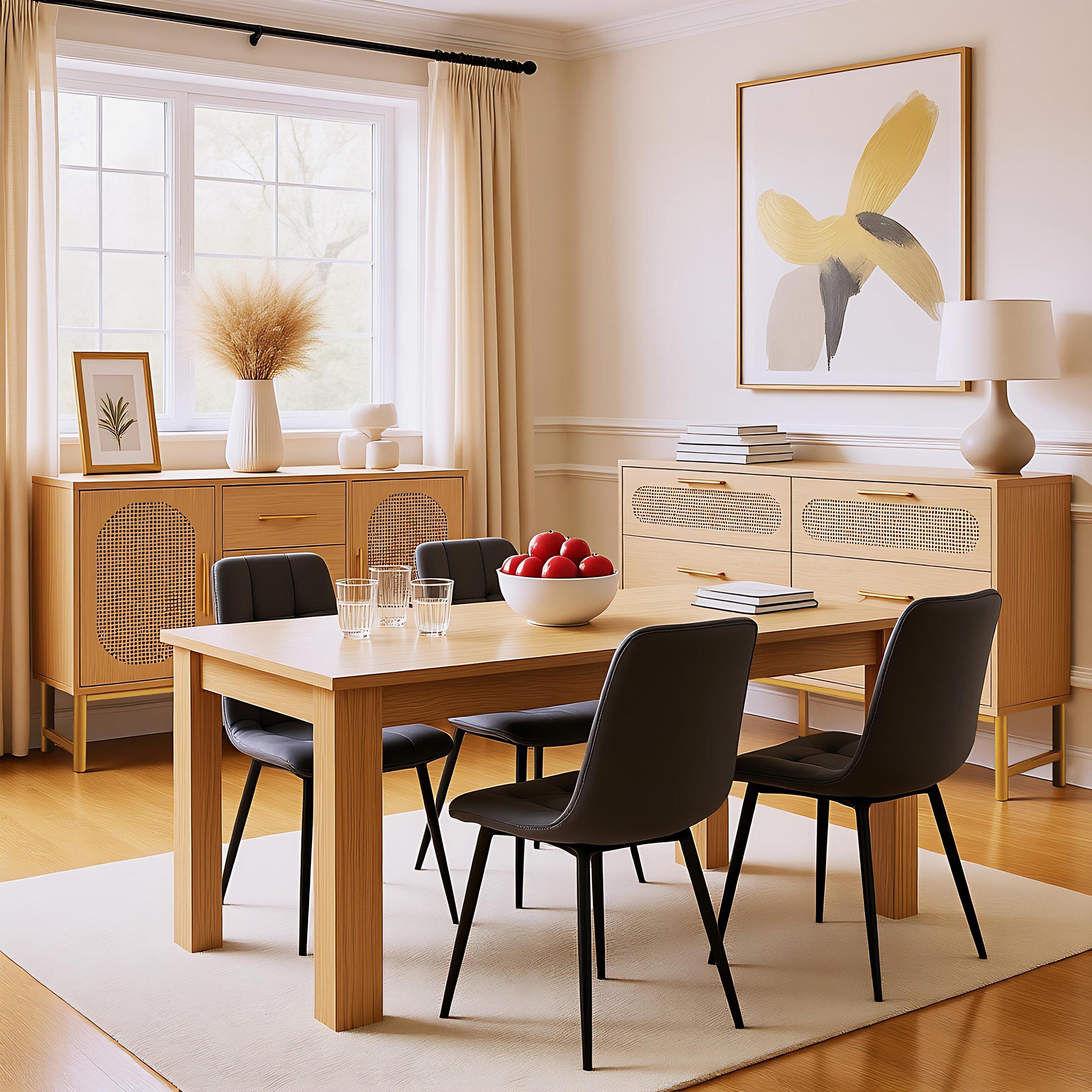 Multi - Urban Meuble - Natural Oak Dining Set - 1