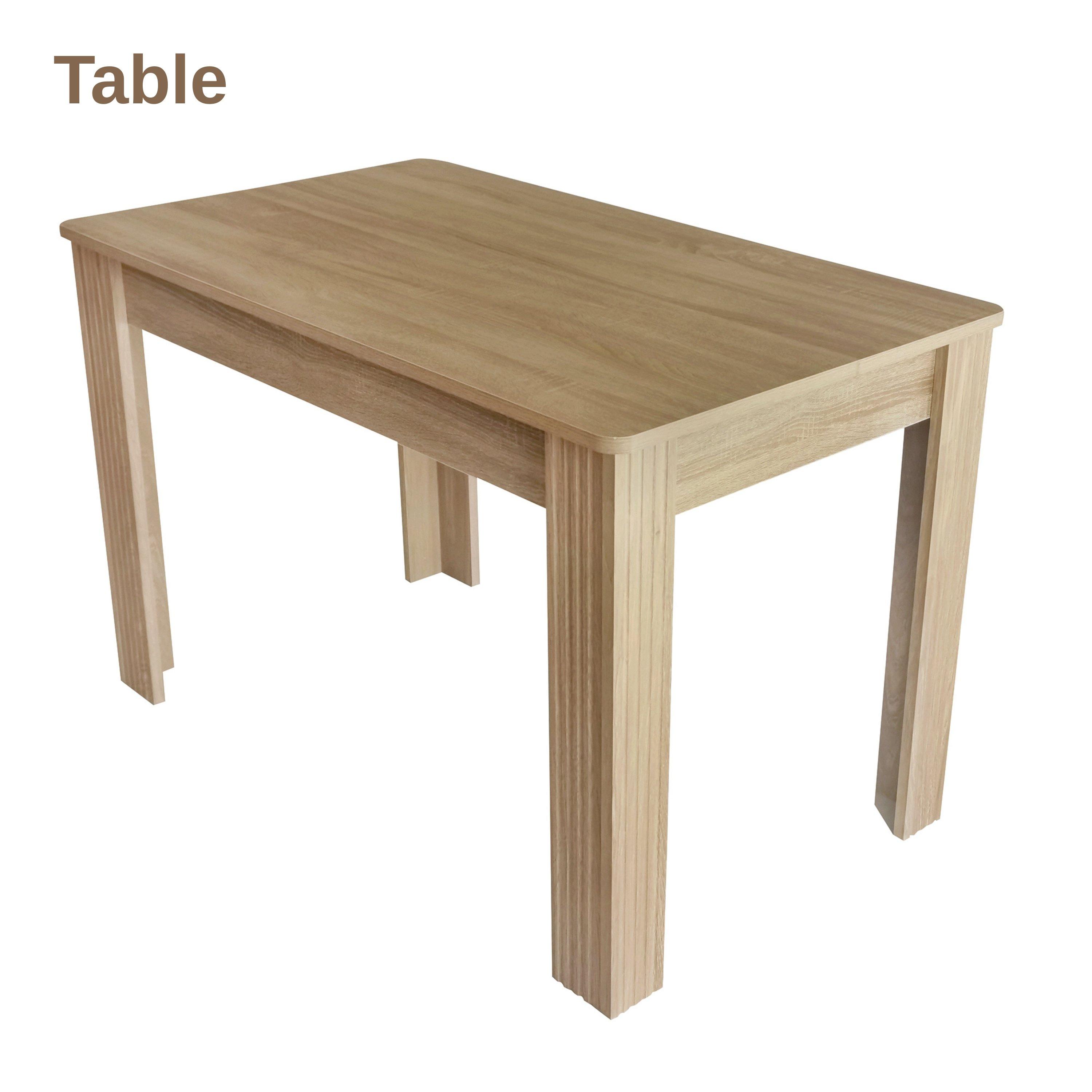 Multi - Urban Meuble - Natural Oak Dining Set - 2