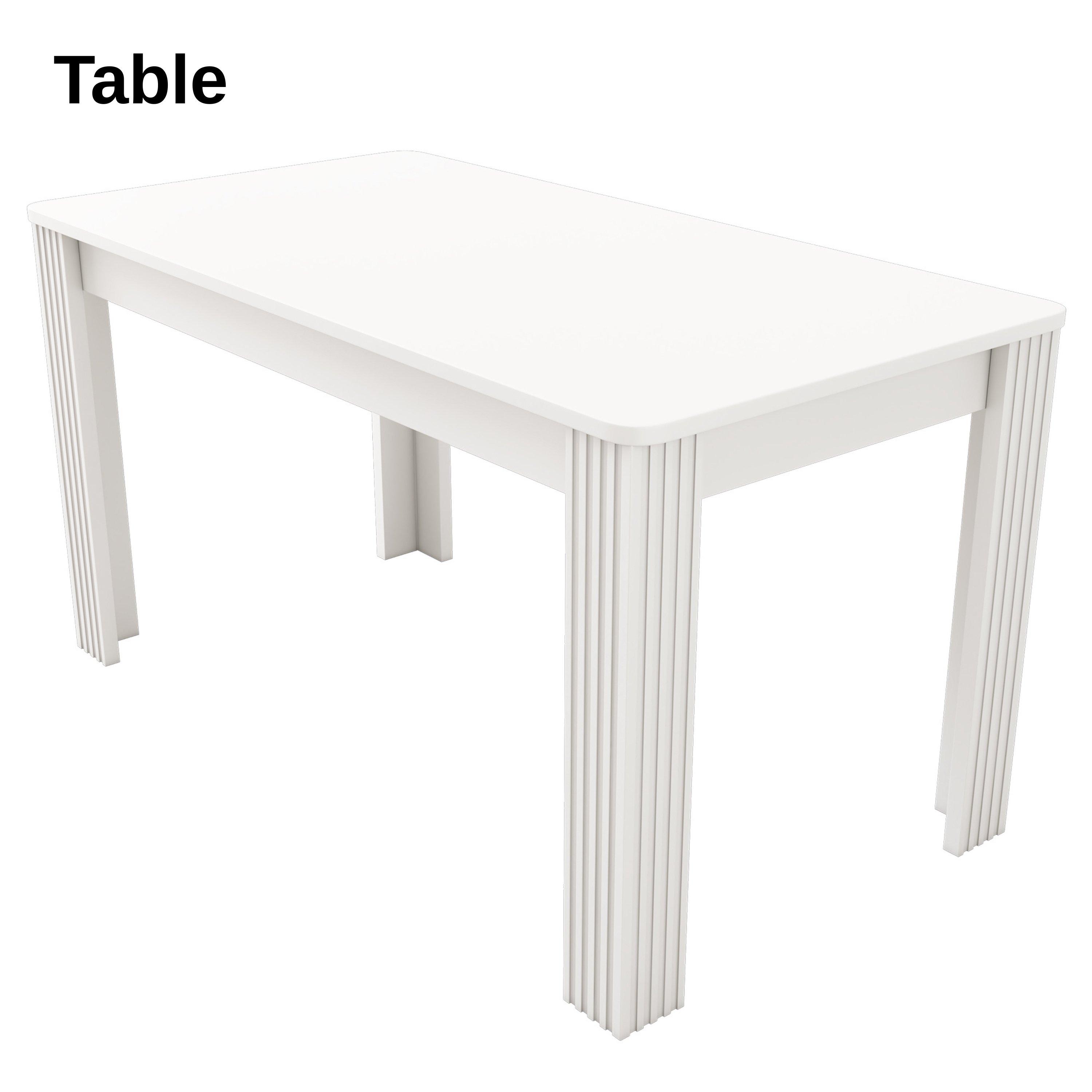 Multi - Urban Meuble - Modern Dining Set - 2