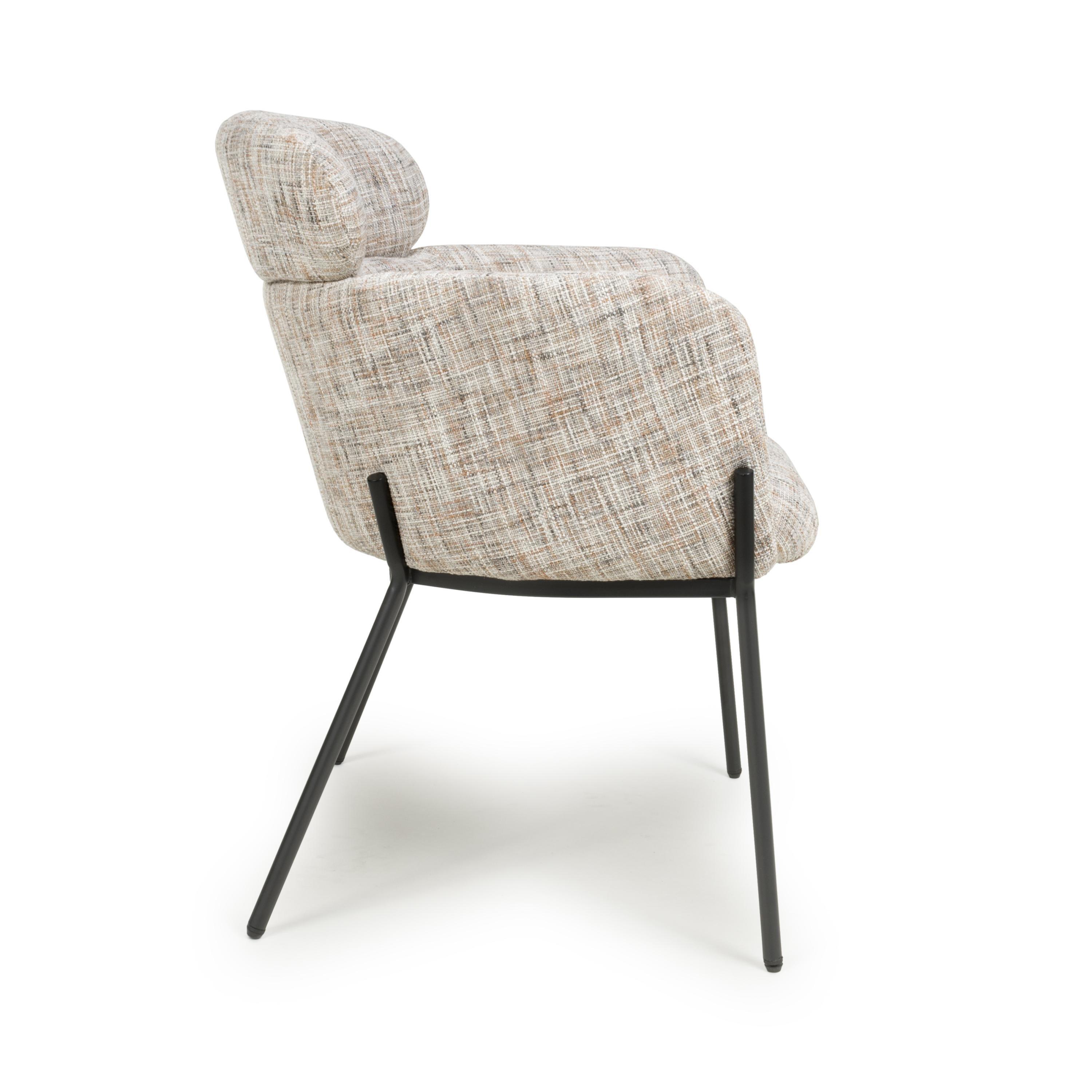 Toffee - Shankar - Pair of Rome Accent Chairs - 4