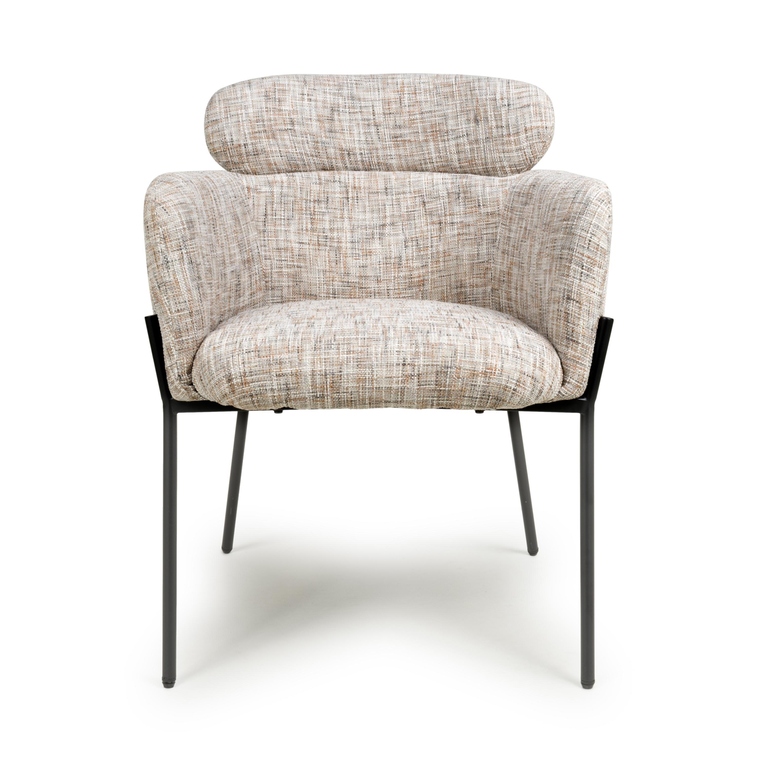 Toffee - Shankar - Pair of Rome Accent Chairs - 5
