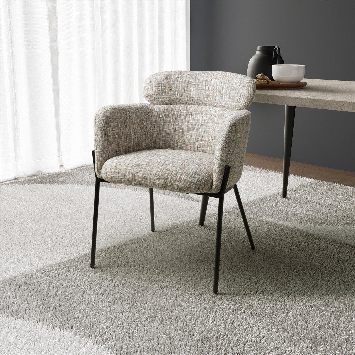 Toffee - Shankar - Set of 2 Rome Accent Chairs - 8