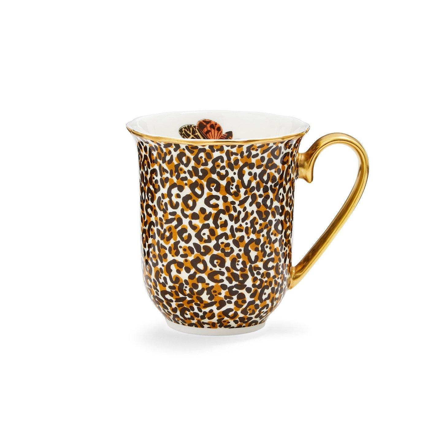 Multi - Spode Creatures of Curiosity - Creatures of Curiosity Leopard Print Mug - 2